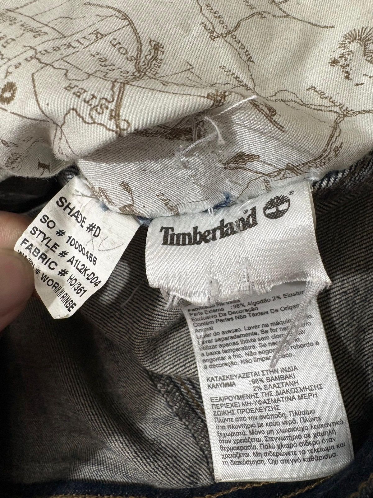 Timberland Vintage x Timberland x Denim Jacket Size US XL / EU 56 / 4 - 8 Thumbnail