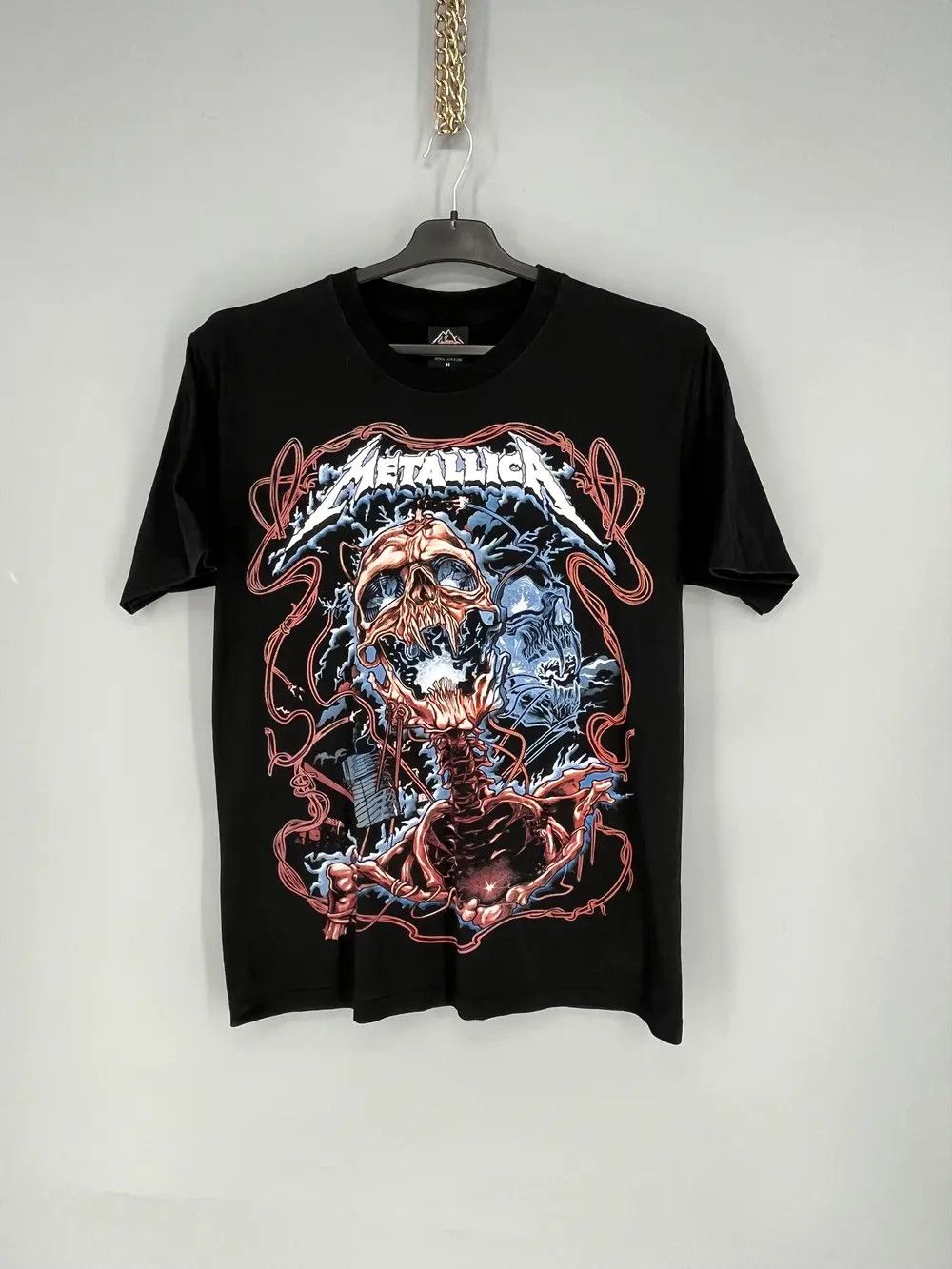 Band Tees Vintage 90s Metallica Birmingham England Concert TShirt Size US M / EU 48-50 / 2 - 1 Thumbnail