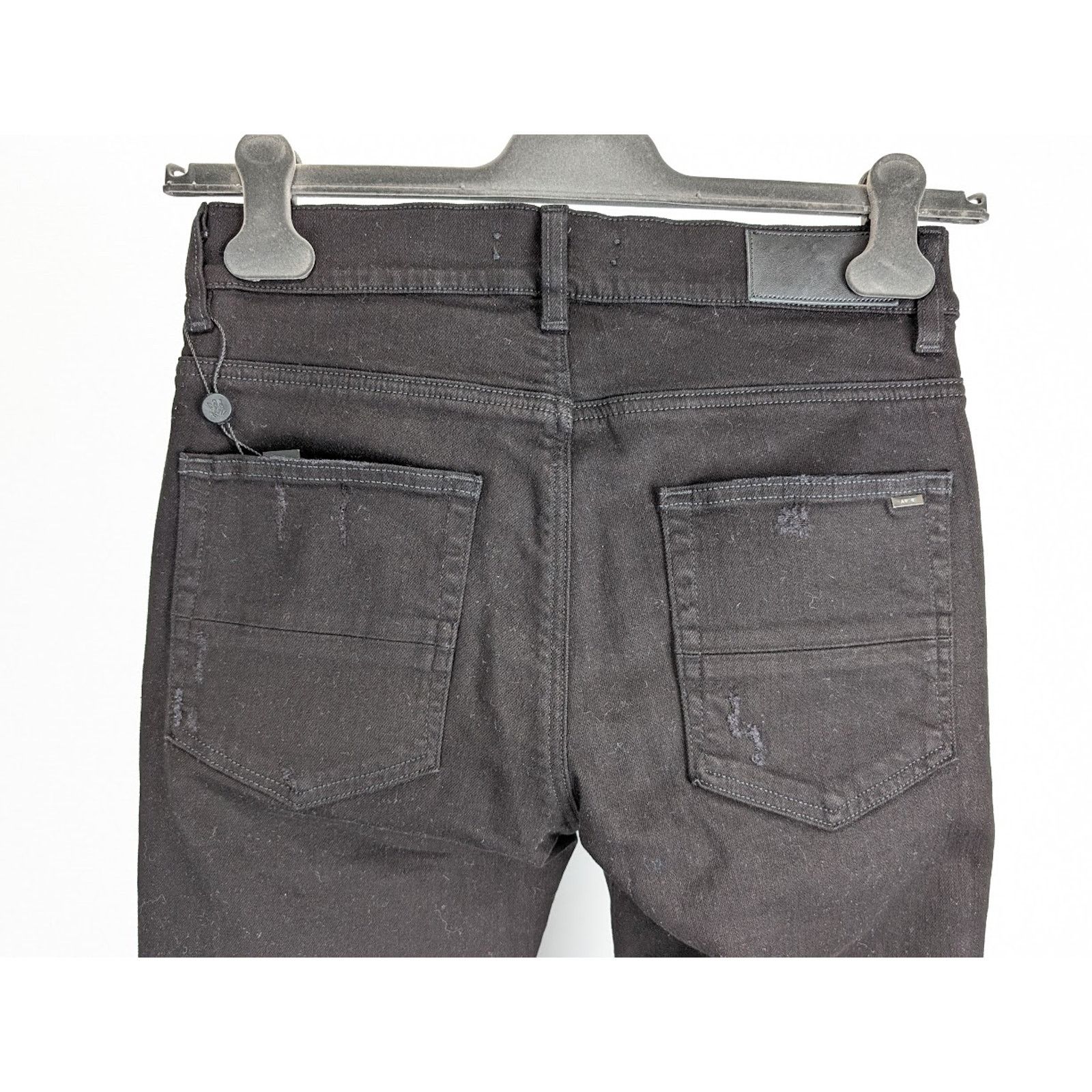Amiri o1rshd1 MX1 Bandana Jeans in Black Size US 28 / EU 44 - 19 Thumbnail