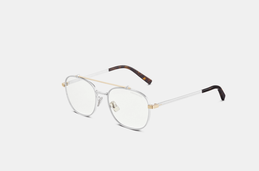 Dior o1w1db10525 Size:OS/CDDMR4 Diamond Sunglasses in Gold/Silver Size ONE SIZE - 1 Thumbnail