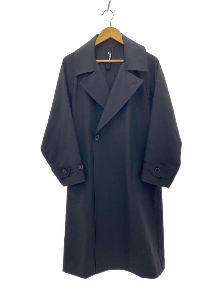 Yohji Yamamoto Ground Y wool coat black GT-C01-100