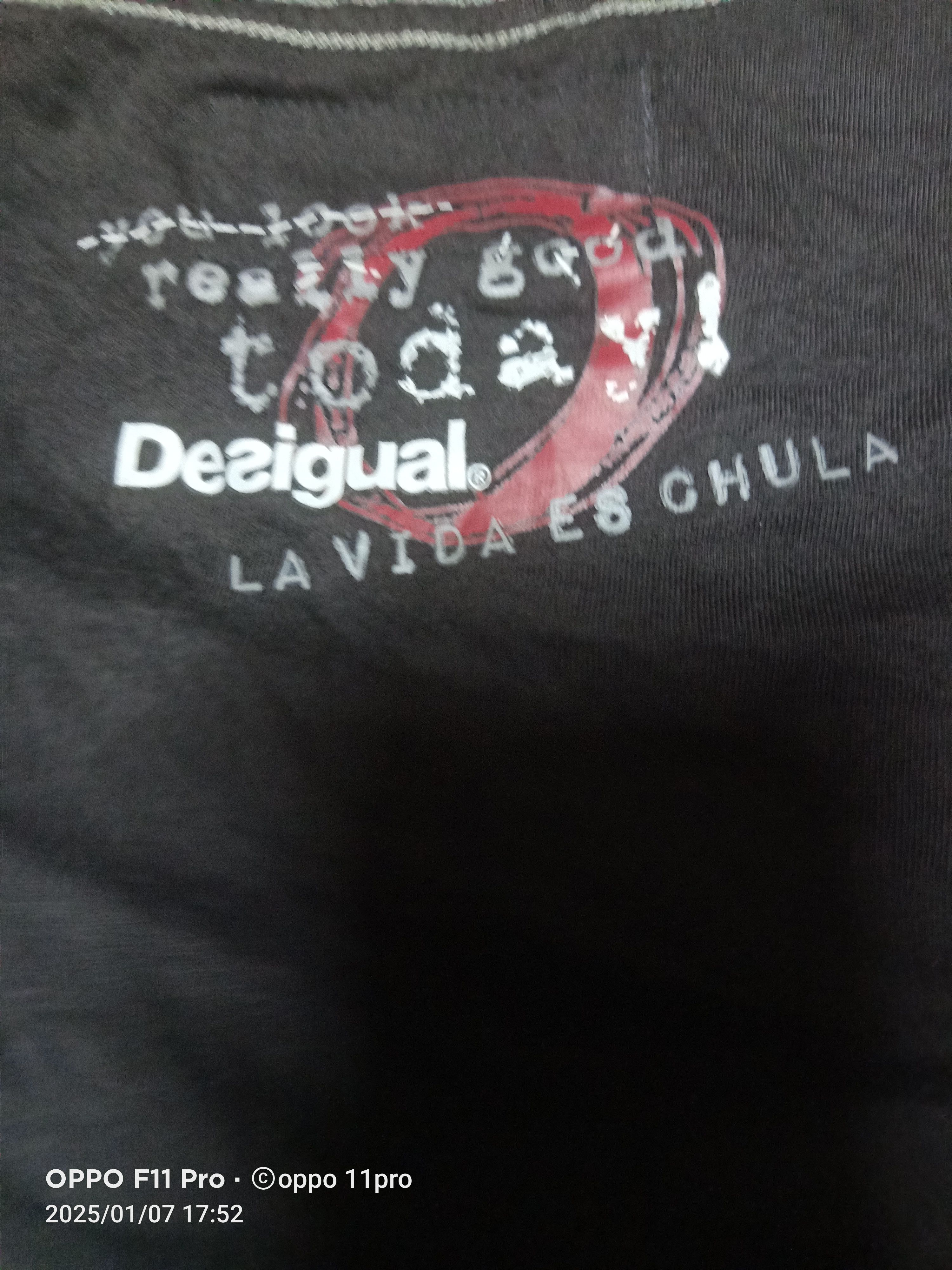 Designer × Desigual LA Vida Chula Full Print Tee Size US XL / EU 56 / 4 - 7 Thumbnail