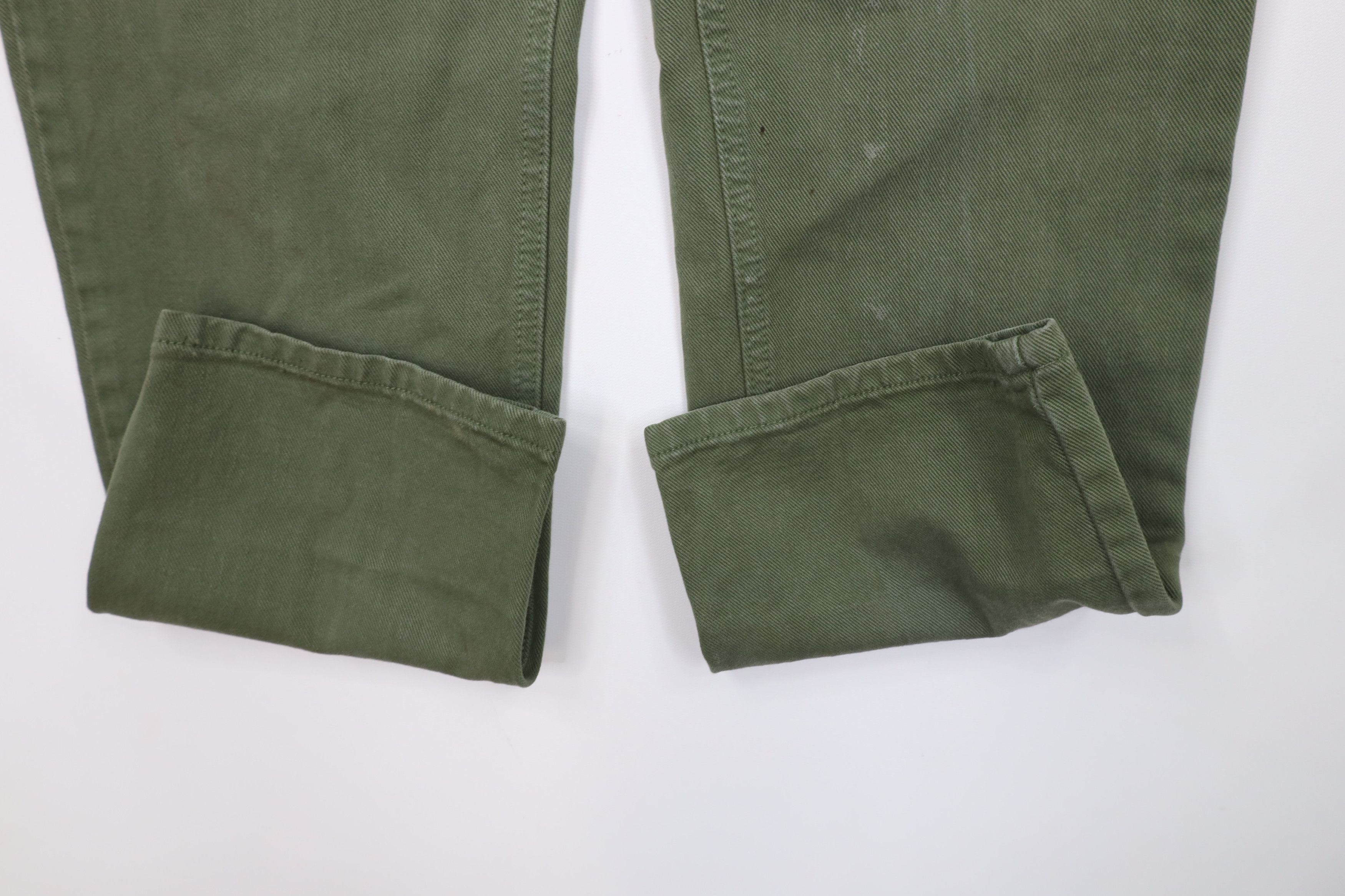 Calvin Klein Vintage 90s Calvin Klein Fit Tapered Leg Jeans Green USA Size US 30 / EU 46 - 6 Thumbnail