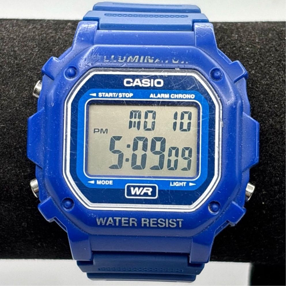 Digital Blue Casio Men's Watch