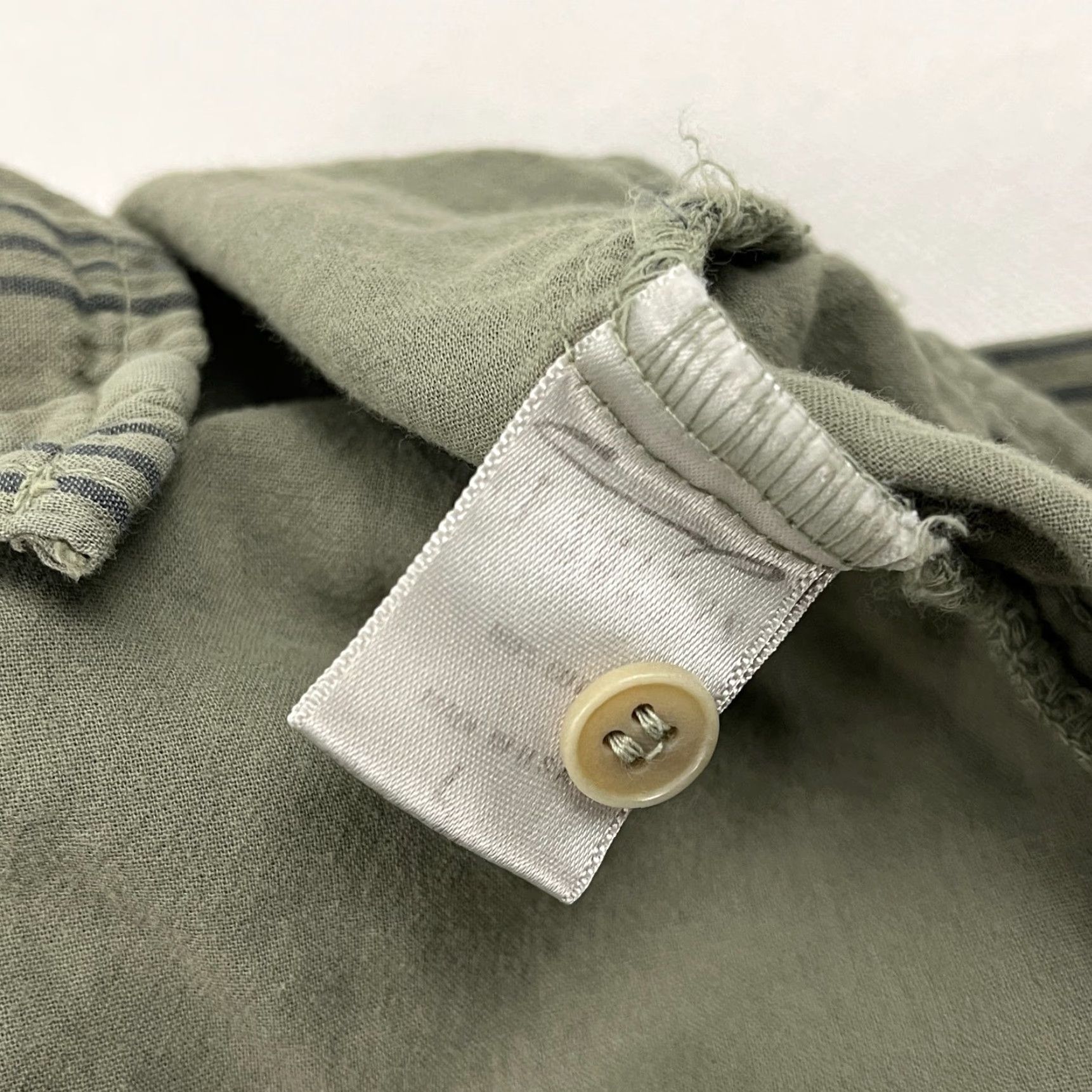 Vintage CP Shades Shirt Adult L Green Striped Button-Up Office Casual Shirt, CP Shades, Button, Striped, Green, L, Adult, Regular, Men, 1225 Size US L / EU 52-54 / 3 - 3 Thumbnail