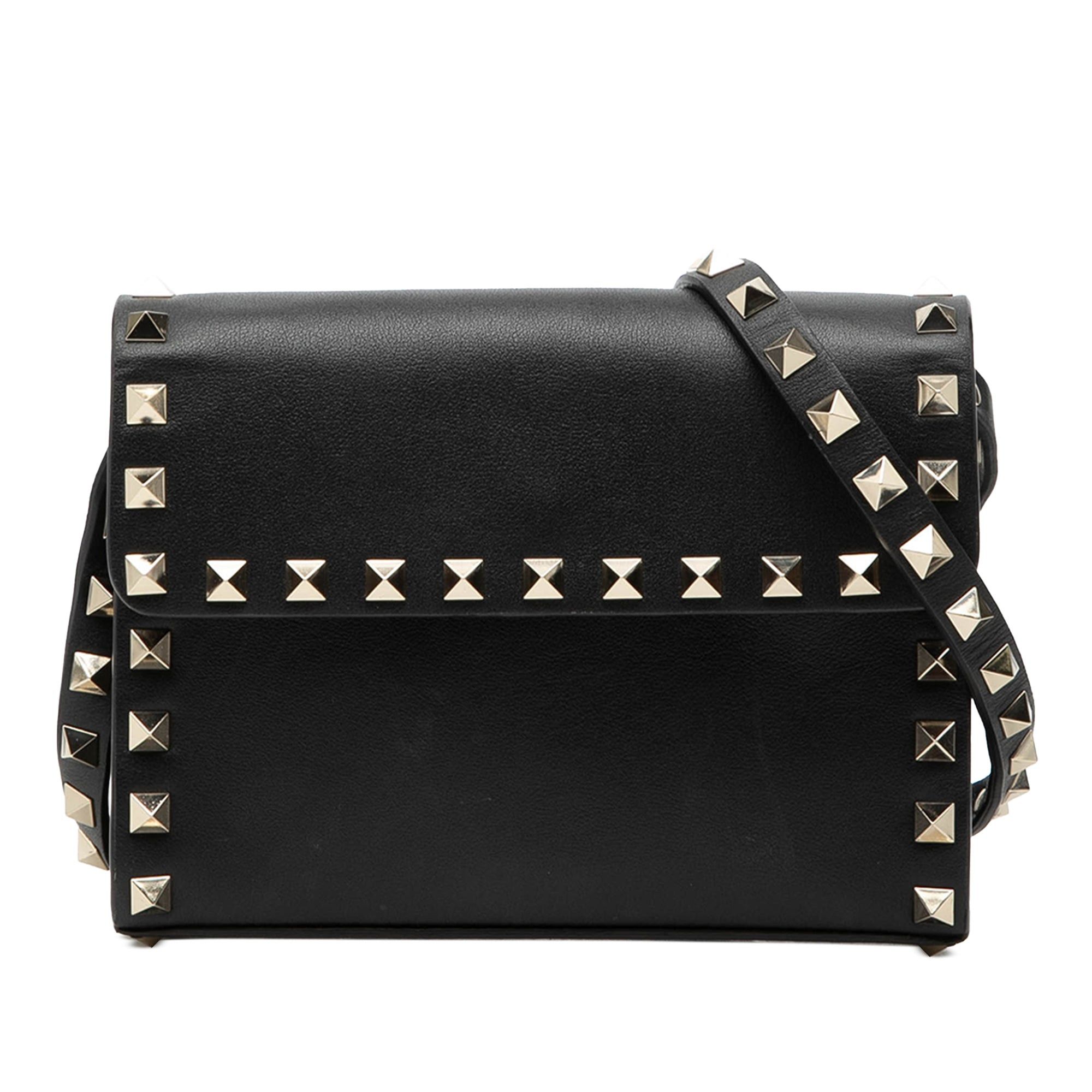Valentino Mini Leather Rockstud Crossbody Size ONE SIZE - 1 Thumbnail
