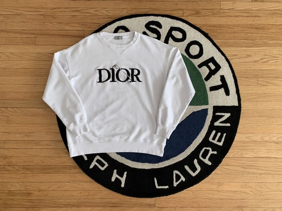 Dior DIOR X JUDY BLAME CREWNECK JUMPER AW20 | Grailed