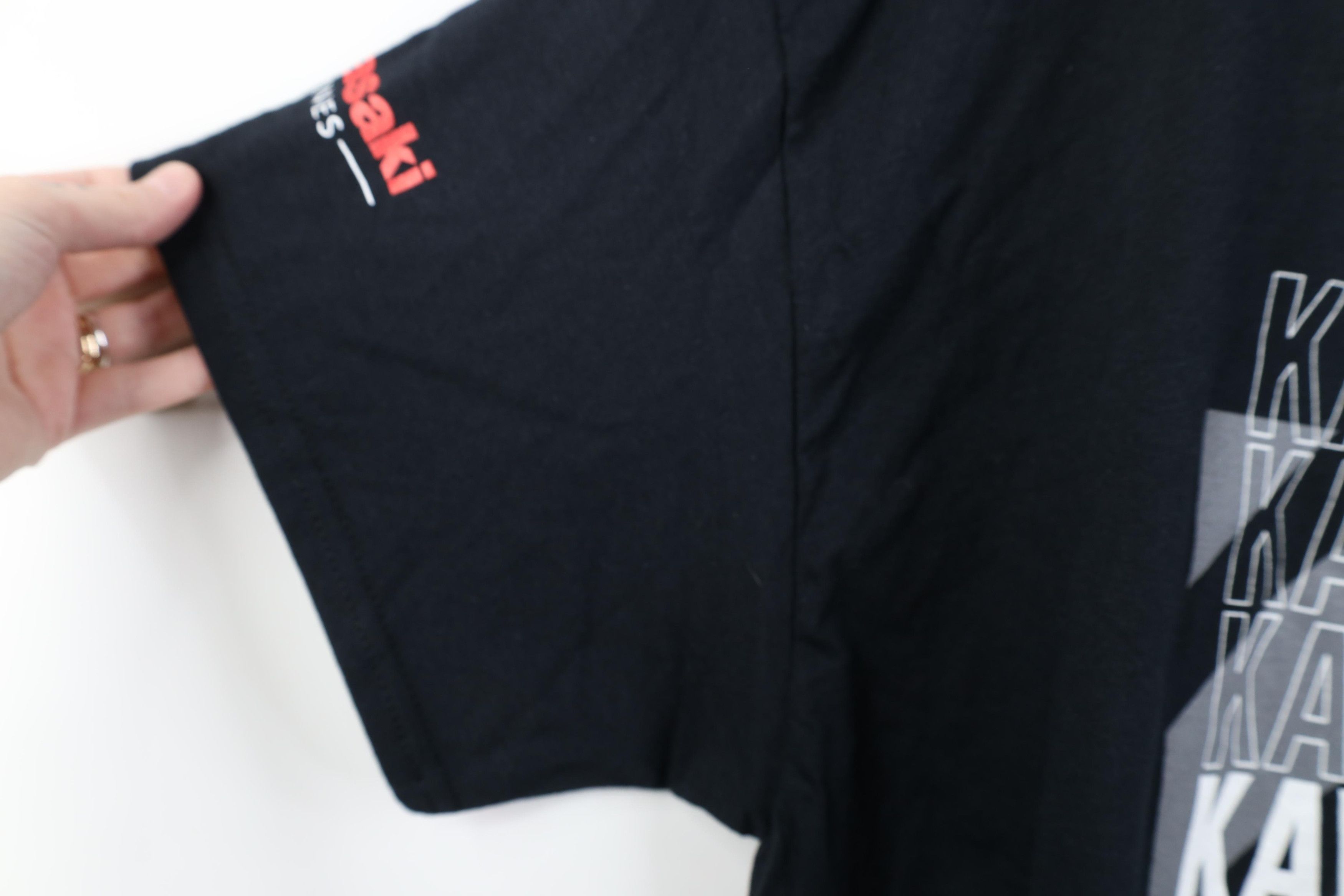 Vintage Y2K Kawasaki Engines Racing Short Sleeve T-Shirt Cotton Size US XL / EU 56 / 4 - 5 Thumbnail