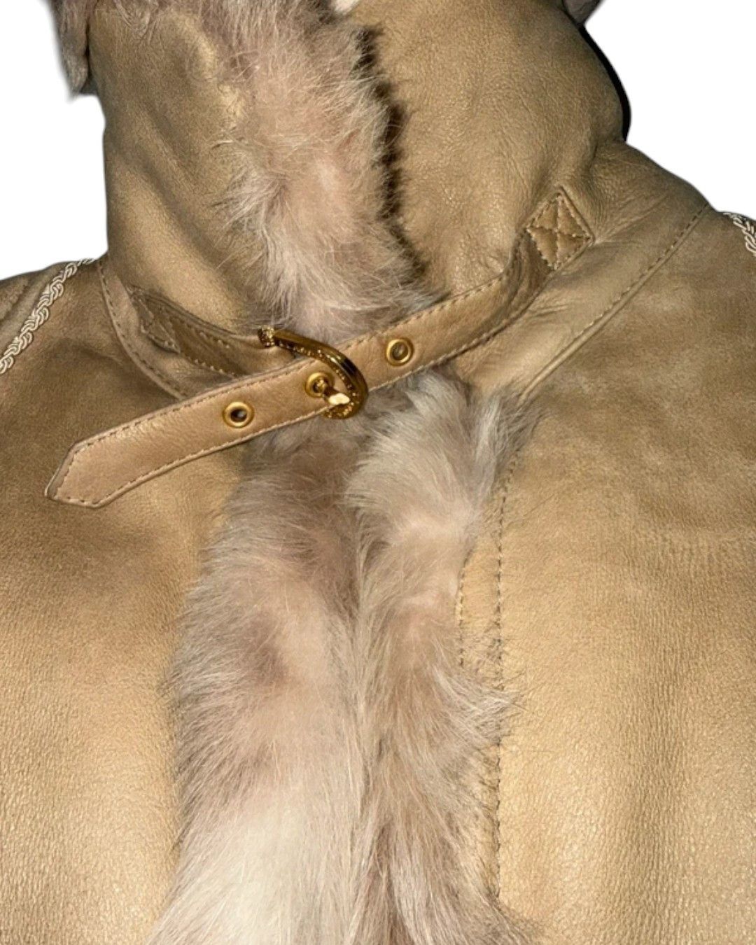 Roberto Cavalli MONGOLIAN LAMB FUR LEATHER JACKET Size M / US 6-8 / IT 42-44 - 8 Thumbnail