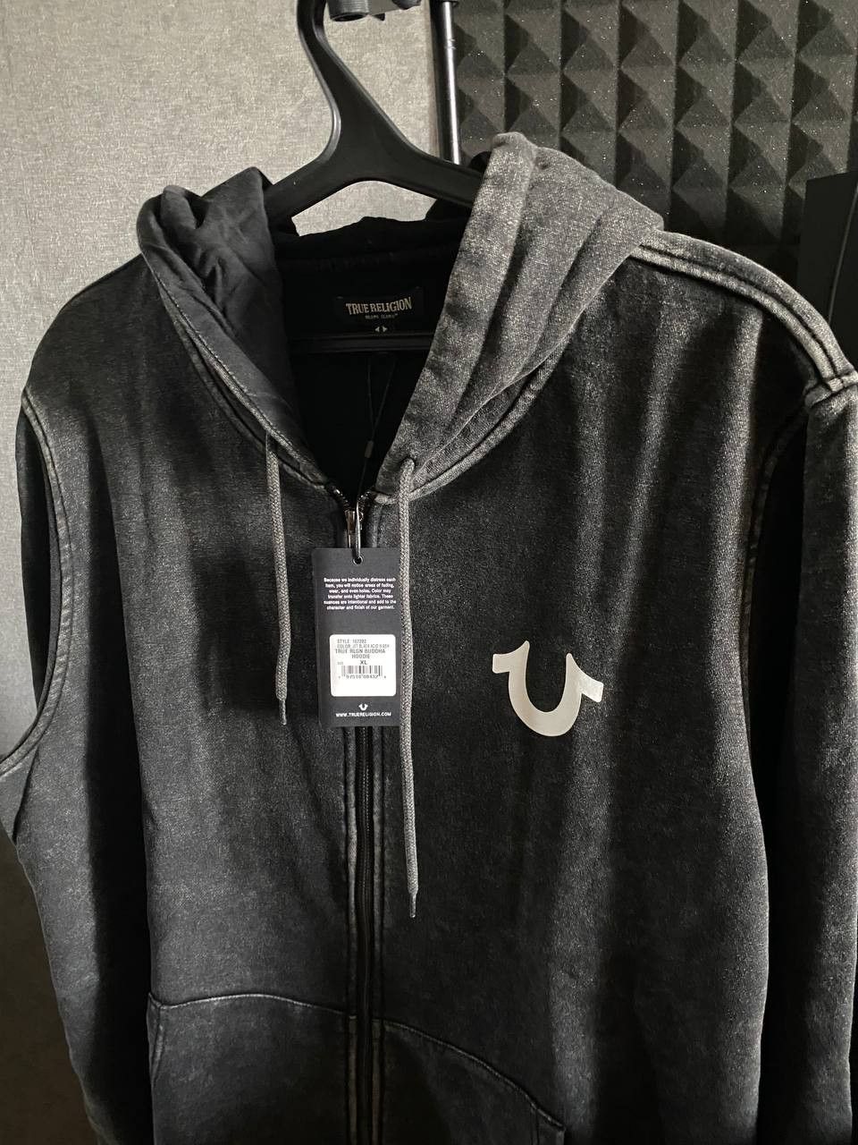 True Religion True Religion Buddha Zip Hoodie Size US XL / EU 56 / 4 - 2 Thumbnail