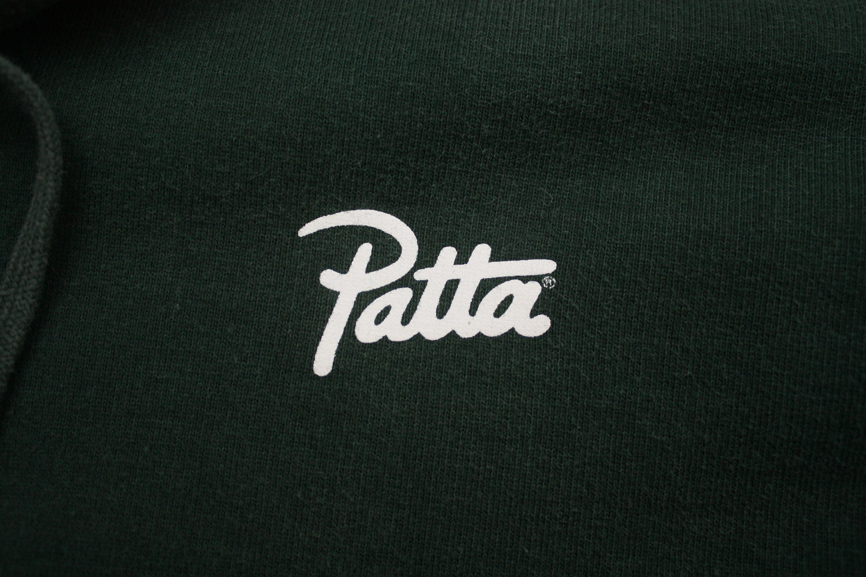 Patta Patta Green Logo Hoodie XS Size US XS / EU 42 / 0 - 4 Thumbnail