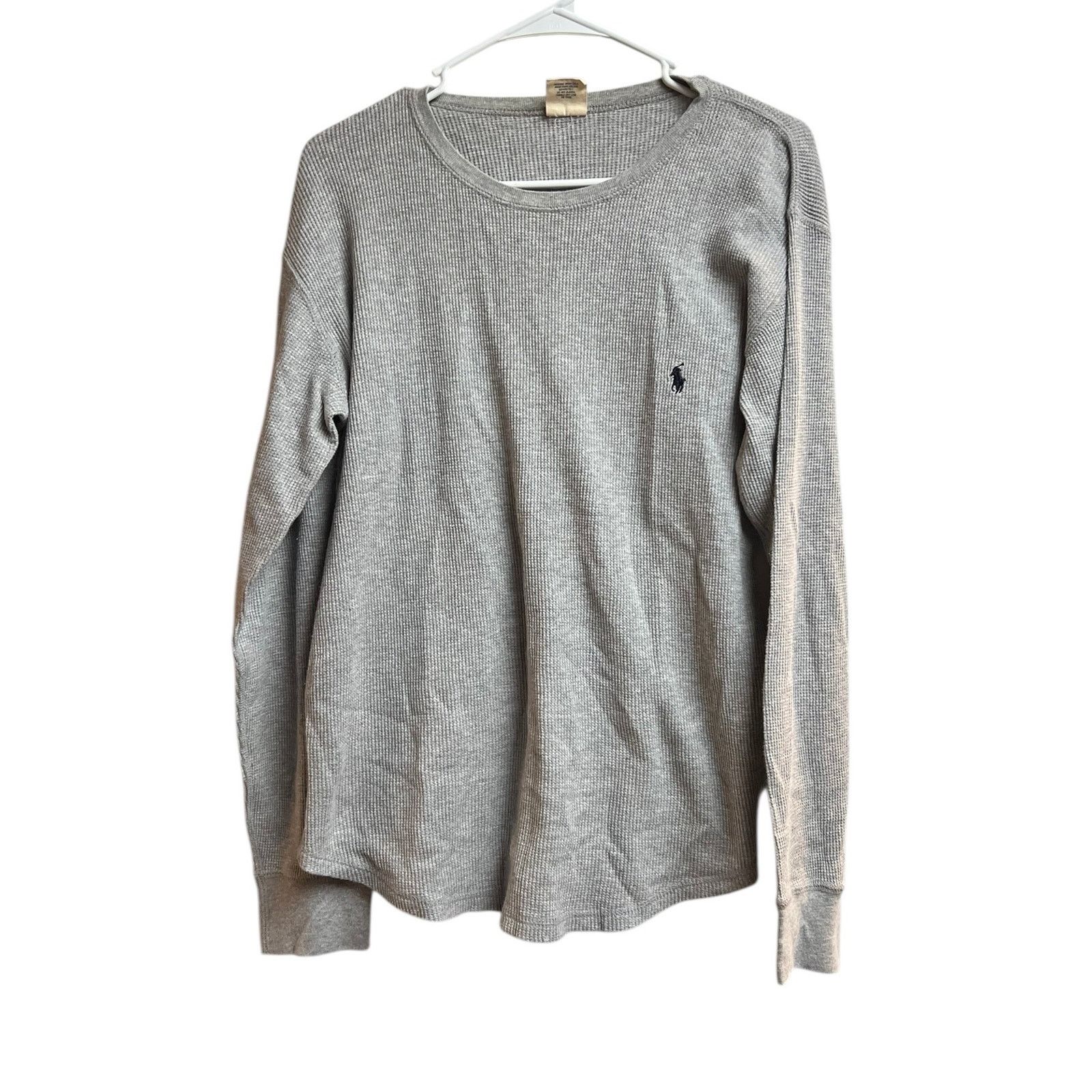 Ralph Lauren Polo by Ralph Lauren Underwear Gray Waffle Knit Shirt Gray Size US L / EU 52-54 / 3 - 1 Thumbnail