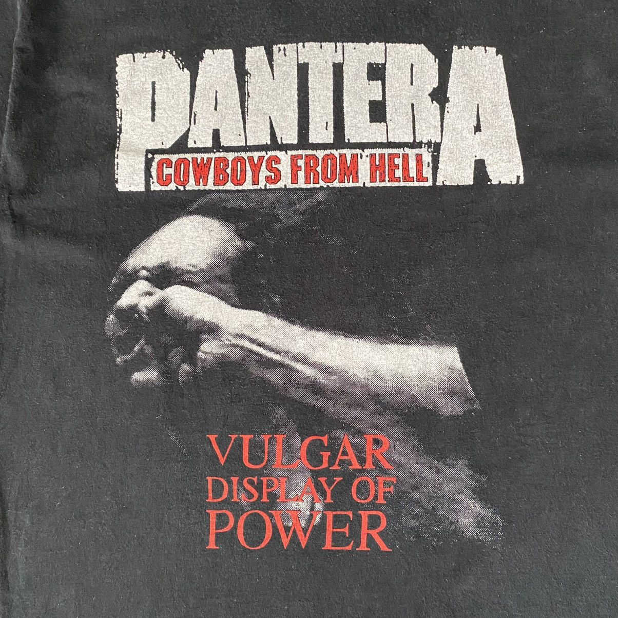 Band Tees Vintage Pantera Cowboys From Hell Album Promo Band Tee Size US XL / EU 56 / 4 - 6 Thumbnail