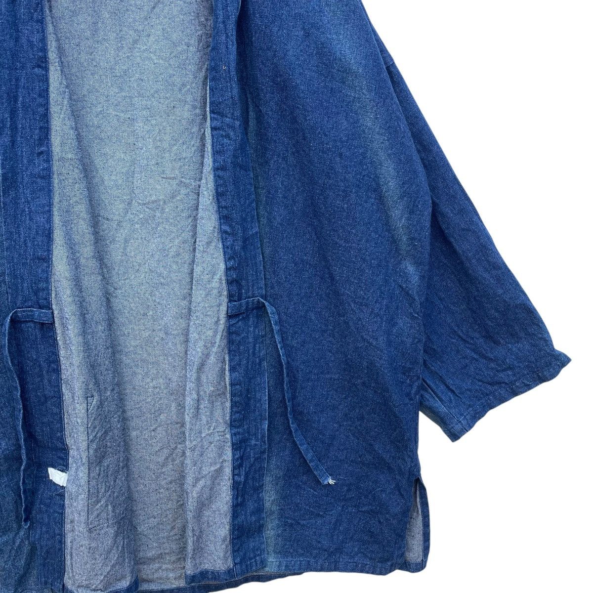 Japanese Brand × Vintage Vintage Japanese Brand Denim Lhama Faded Kimono Size US M / EU 48-50 / 2 - 4 Thumbnail