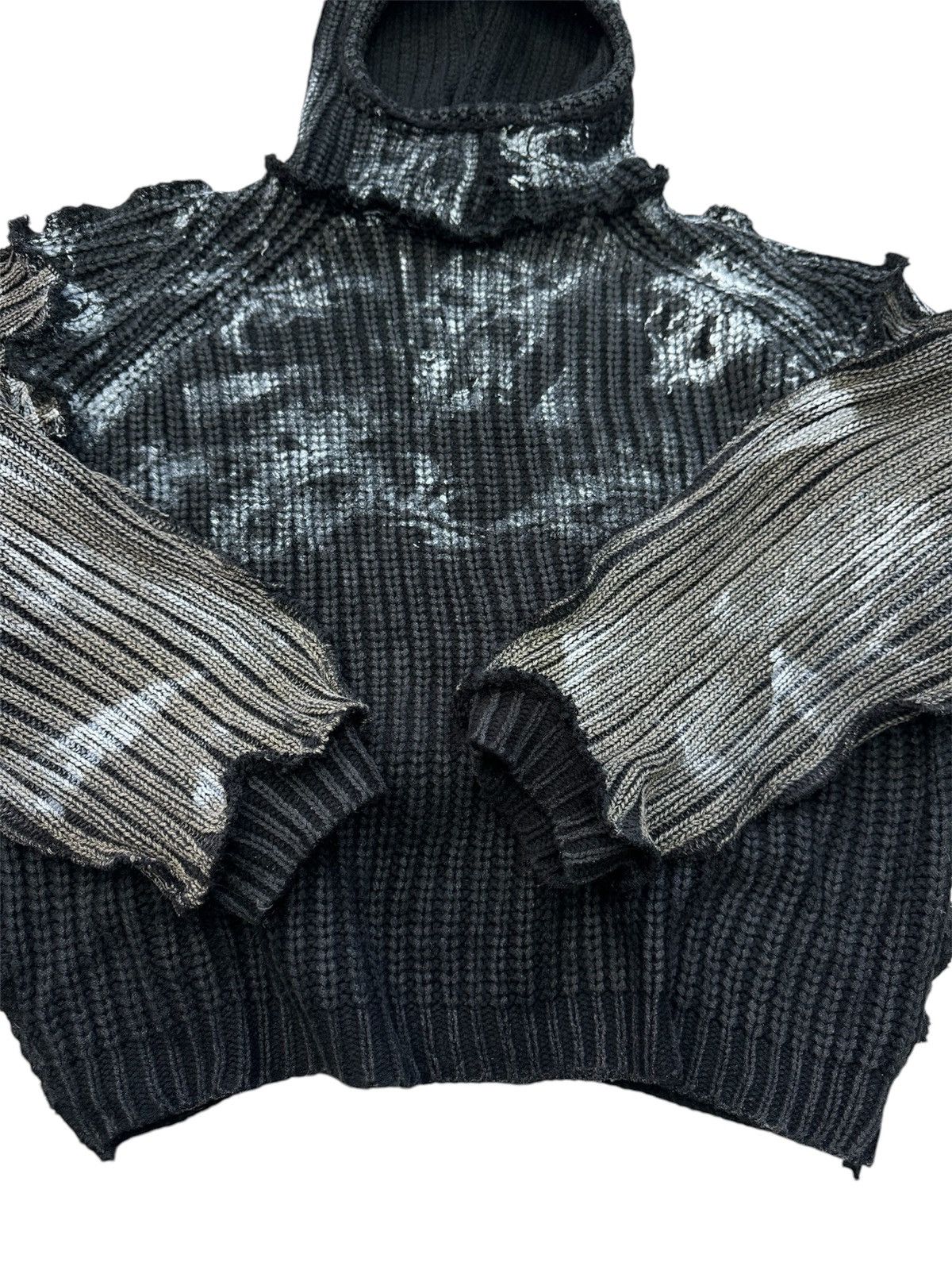 Hysteric Glamour × If Six Was Nine ARCHIVE PRINTED HOODIE L.G.B. Style SWEATER RIPPED Size US L / EU 52-54 / 3 - 7 Thumbnail
