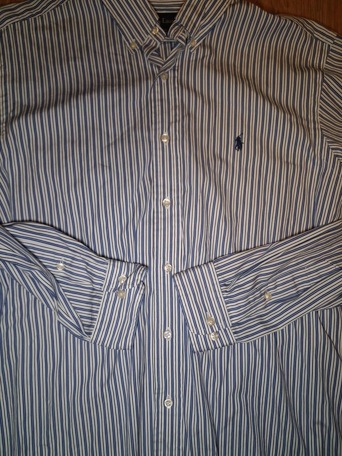 Polo Ralph Lauren VINTAGE Polo Ralph Lauren Shirt 16.5-34/35 Large White Size US L / EU 52-54 / 3 - 6 Thumbnail