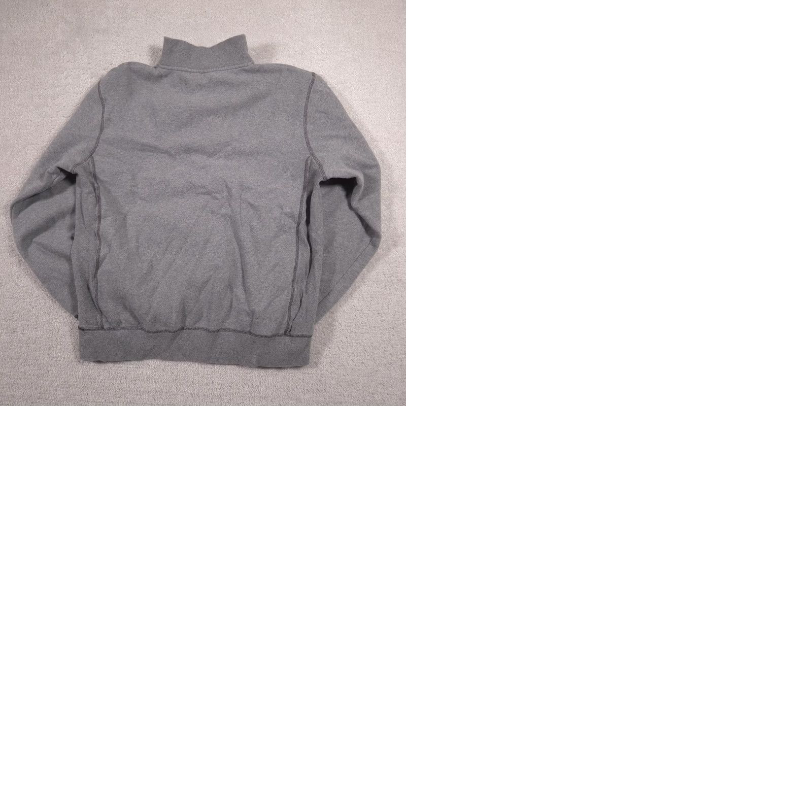 Vintage Blue 84 Sweatshirt Mens M Gray Quarter Zip Fleece Lincoln Memorial Graphic Pullover USA 1/4 Zip Kangaroo Pocket Embroidered Logo Mock Neck Size US M / EU 48-50 / 2 - 9 Thumbnail
