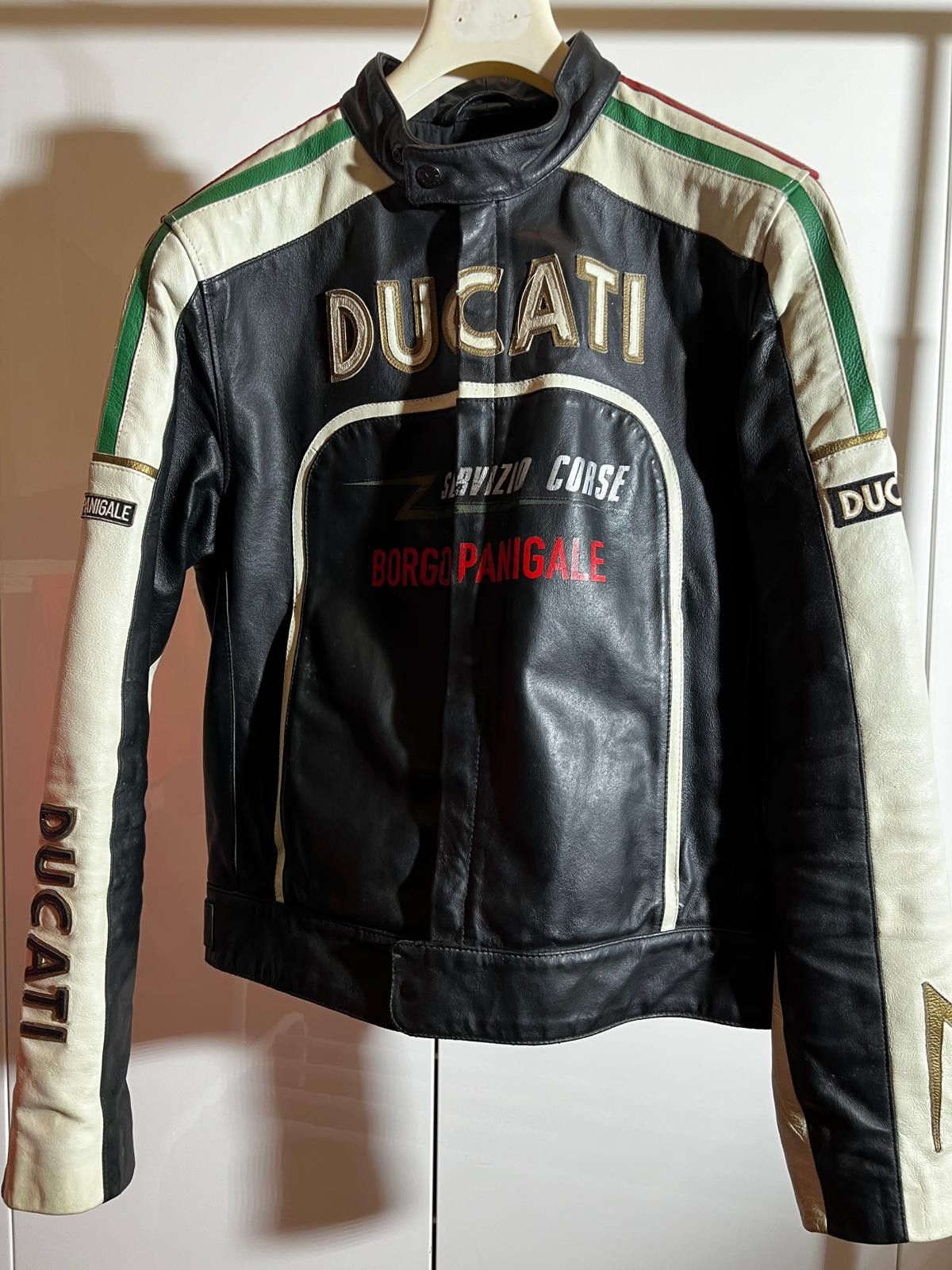 Ducati DUCATI BORGO PANIGALE SERVIZIO CORSE LEATHER MOTORAD JACKET Size US M / EU 48-50 / 2 - 6 Thumbnail