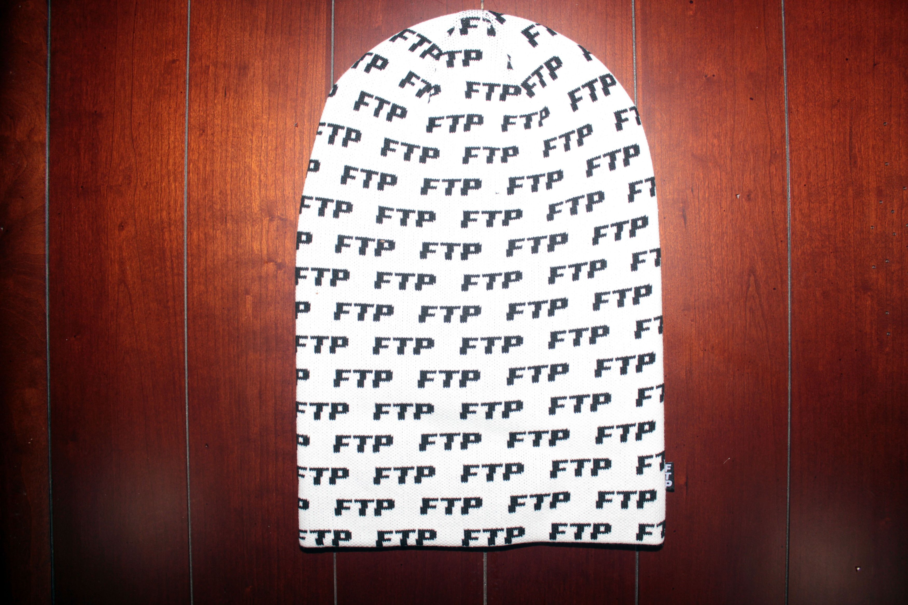 Fuck The Population FTP All-Over Logo Ski Mask (White) Size ONE SIZE - 2 Thumbnail