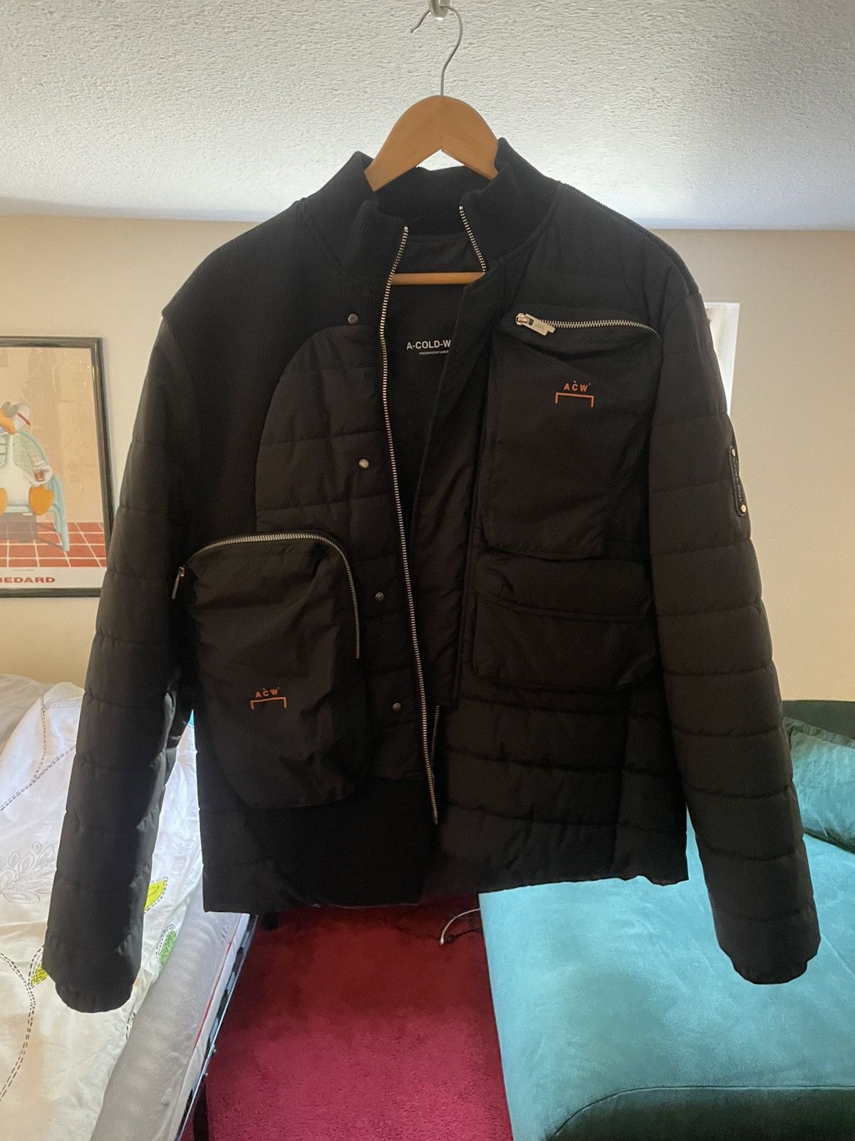 A-COLD-WALL* Asymmetrical Bomber Jacket Size US M / EU 48-50 / 2 - 1 Thumbnail