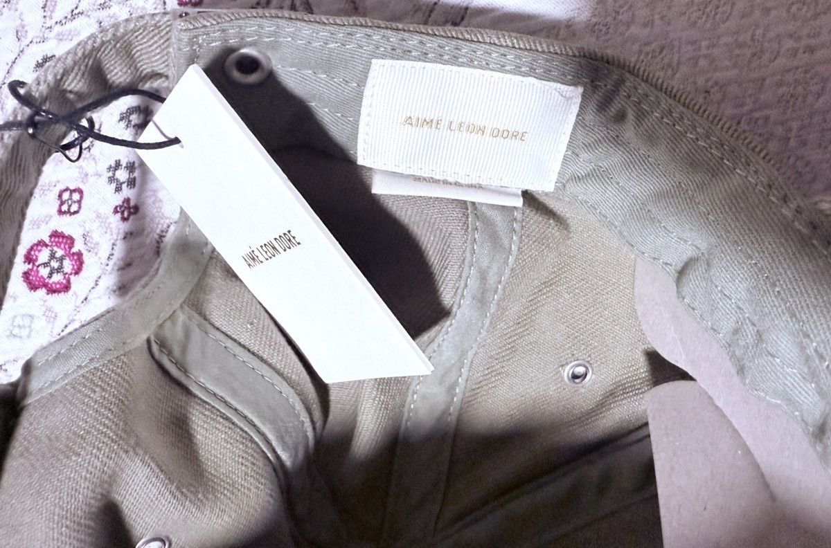 Aime Leon Dore Aime Leon Dore Washed “A” Logo Hat in “Seagrass” Cap Size ONE SIZE - 8 Thumbnail
