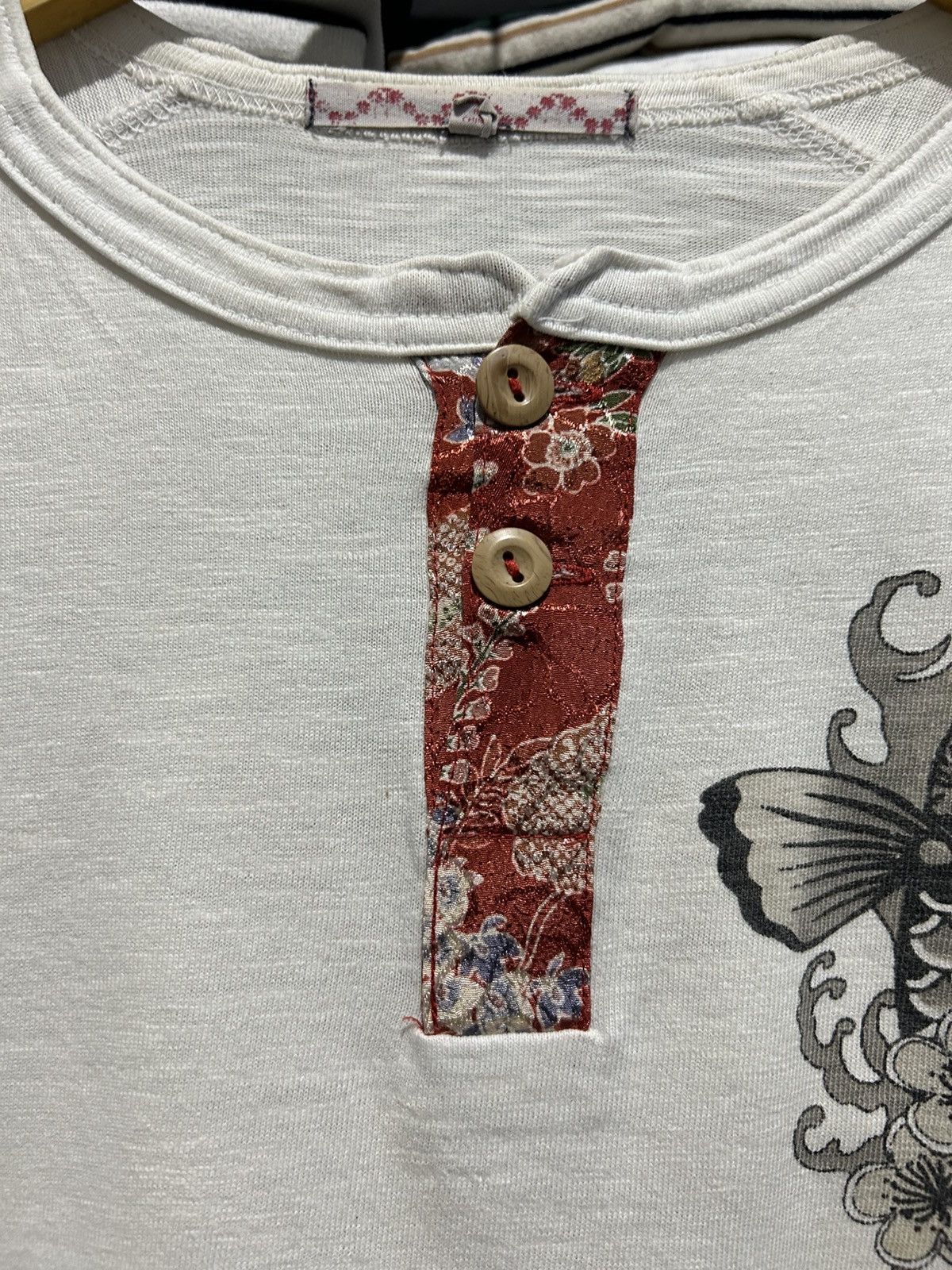 Japanese Brand Sukajan Koi Fish Japanese tradition double Layer longsleeve Size US XL / EU 56 / 4 - 6 Thumbnail