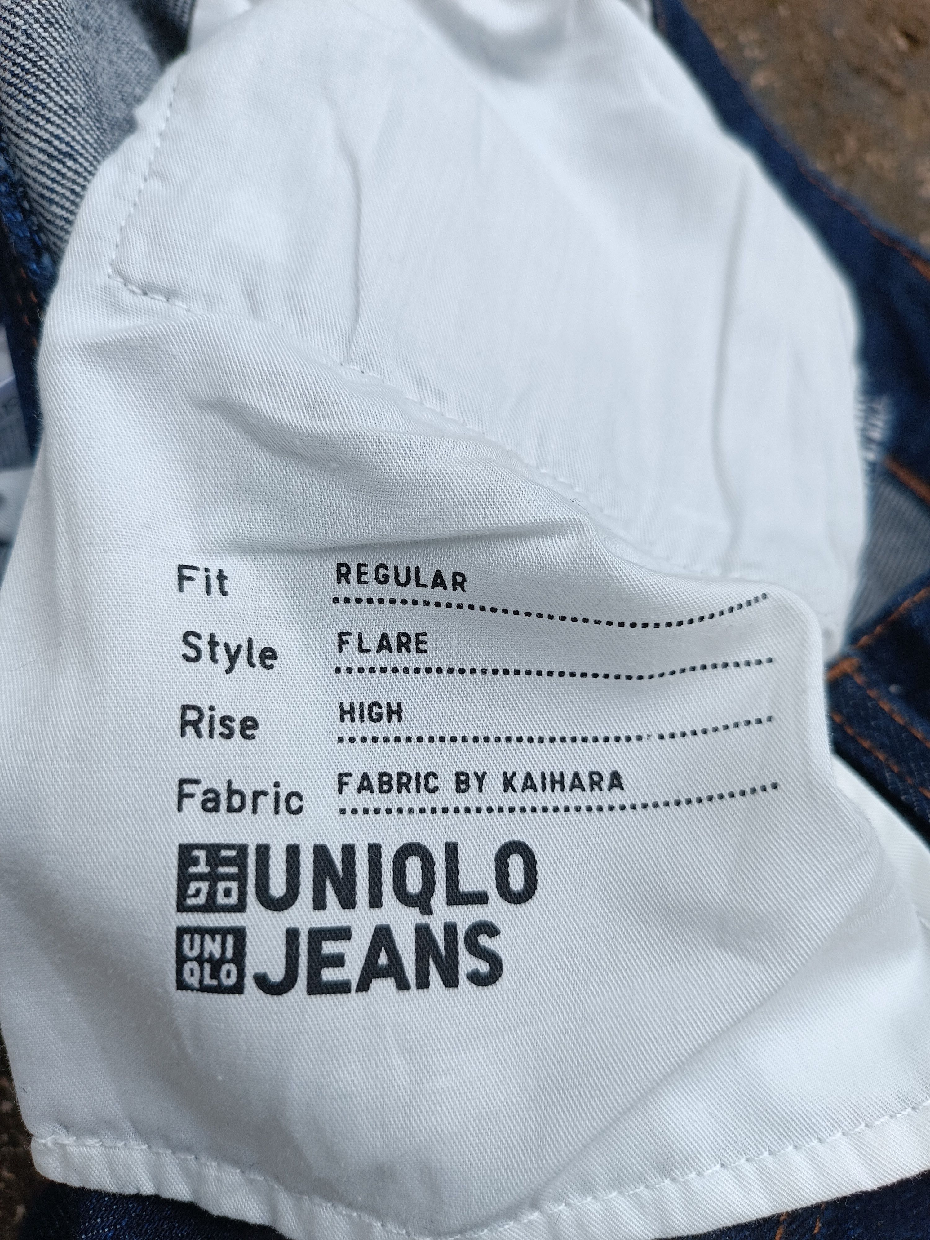 Japanese Brand × Jun Takahashi × Uniqlo Uniqlo Baggy Wide Leg Style Jeans E238 Size US 28 / EU 44 - 8 Thumbnail