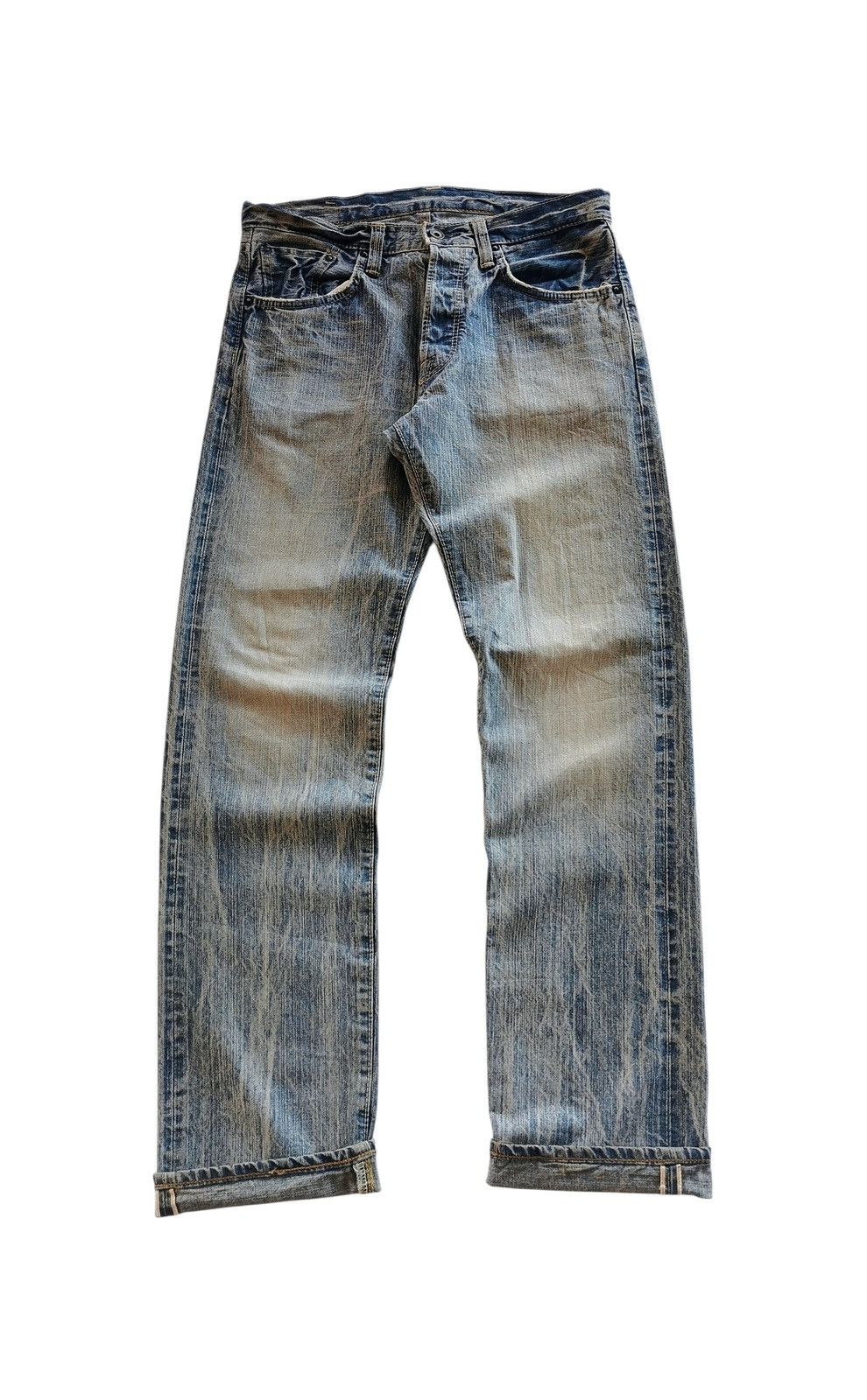 Edwin Vintage Edwin 505BXX Selvage,Denim Jeans Size US 31 - 1 Thumbnail