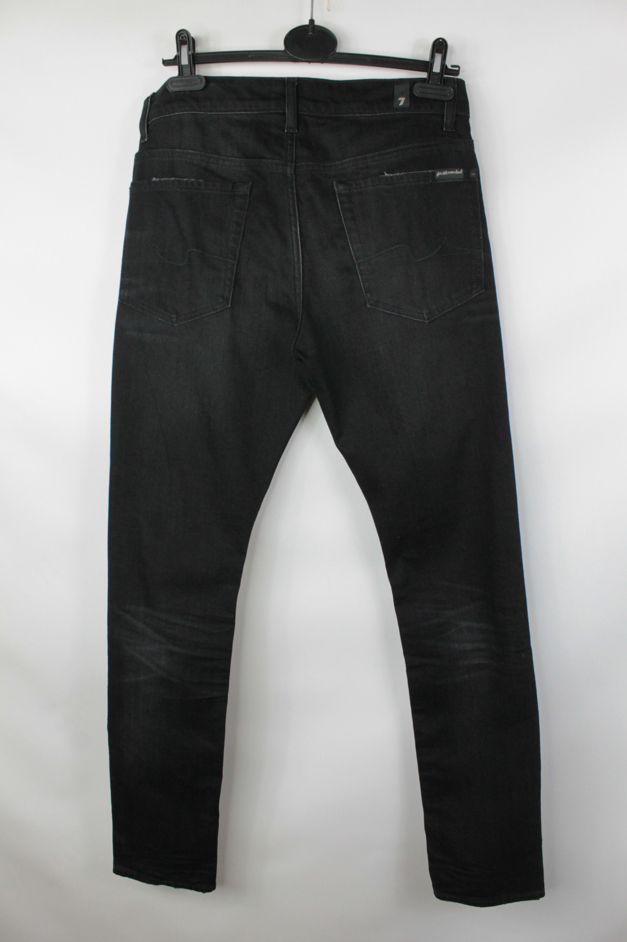 7 For All Mankind 7 For All Mankind Rodez Distressed Ronnie The Skinny Jeans Size US 31 - 8 Thumbnail