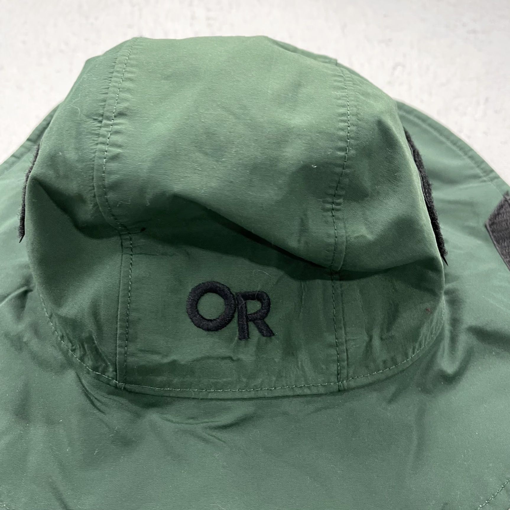 Outdoor Research VINTAGE Outdoor Research Boonie Hat Unisex Adults Medium Green Waterproof GORE-TEX Lined Wide Brim Size ONE SIZE - 3 Thumbnail