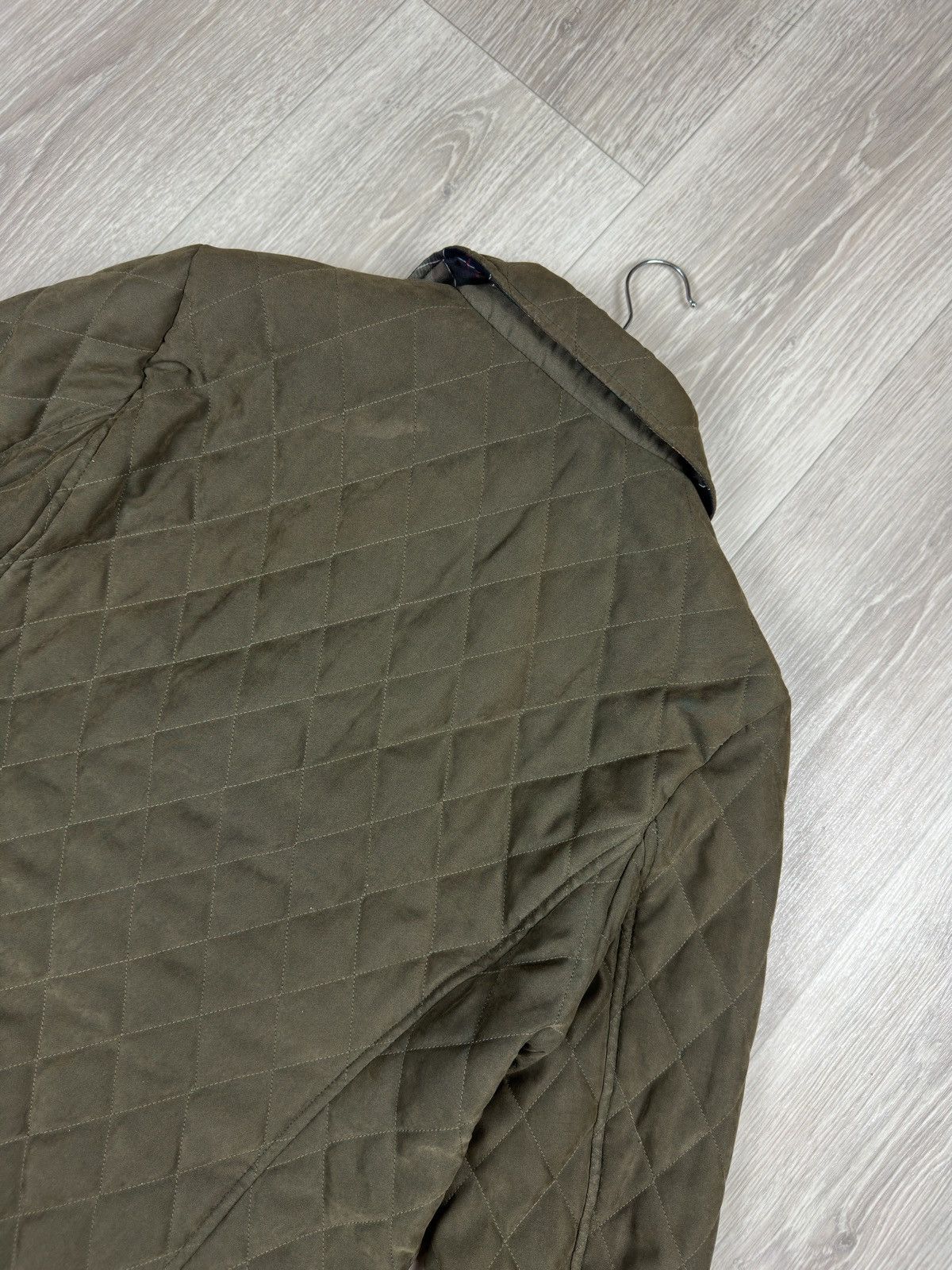 Barbour Vintage Barbour Cynthia Micro Fibre Quilt Jacket Size US 12 Size XL / US 12-14 / IT 48-50 - 11 Thumbnail