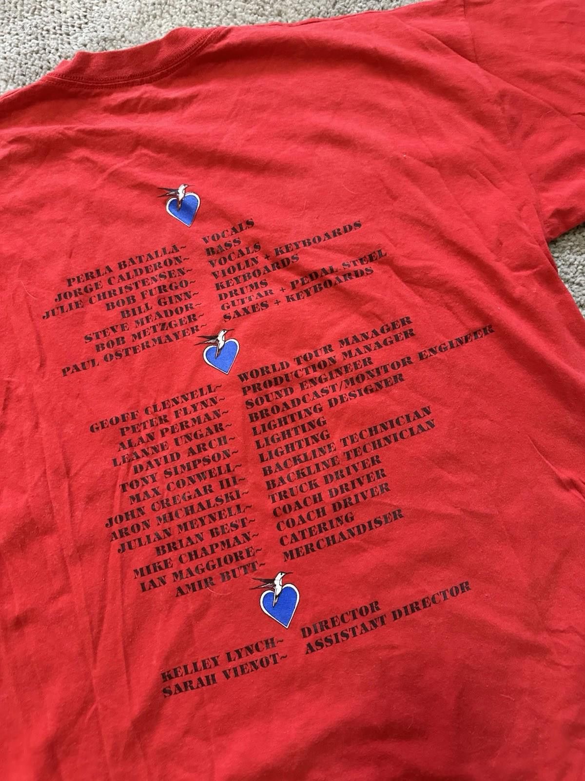 Band Tees 1993 Leonard Cohen The Future Tour Front TShirt Size US XL / EU 56 / 4 - 8 Thumbnail