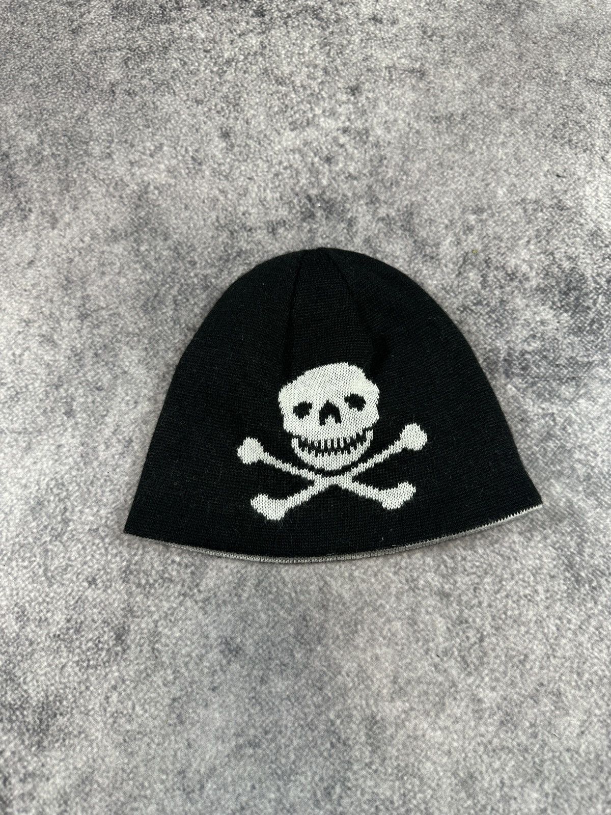 Japanese Brand Y2K Vintage Fire Skull Hat Reversible Avant Garde Flame Usa Size ONE SIZE - 2 Thumbnail