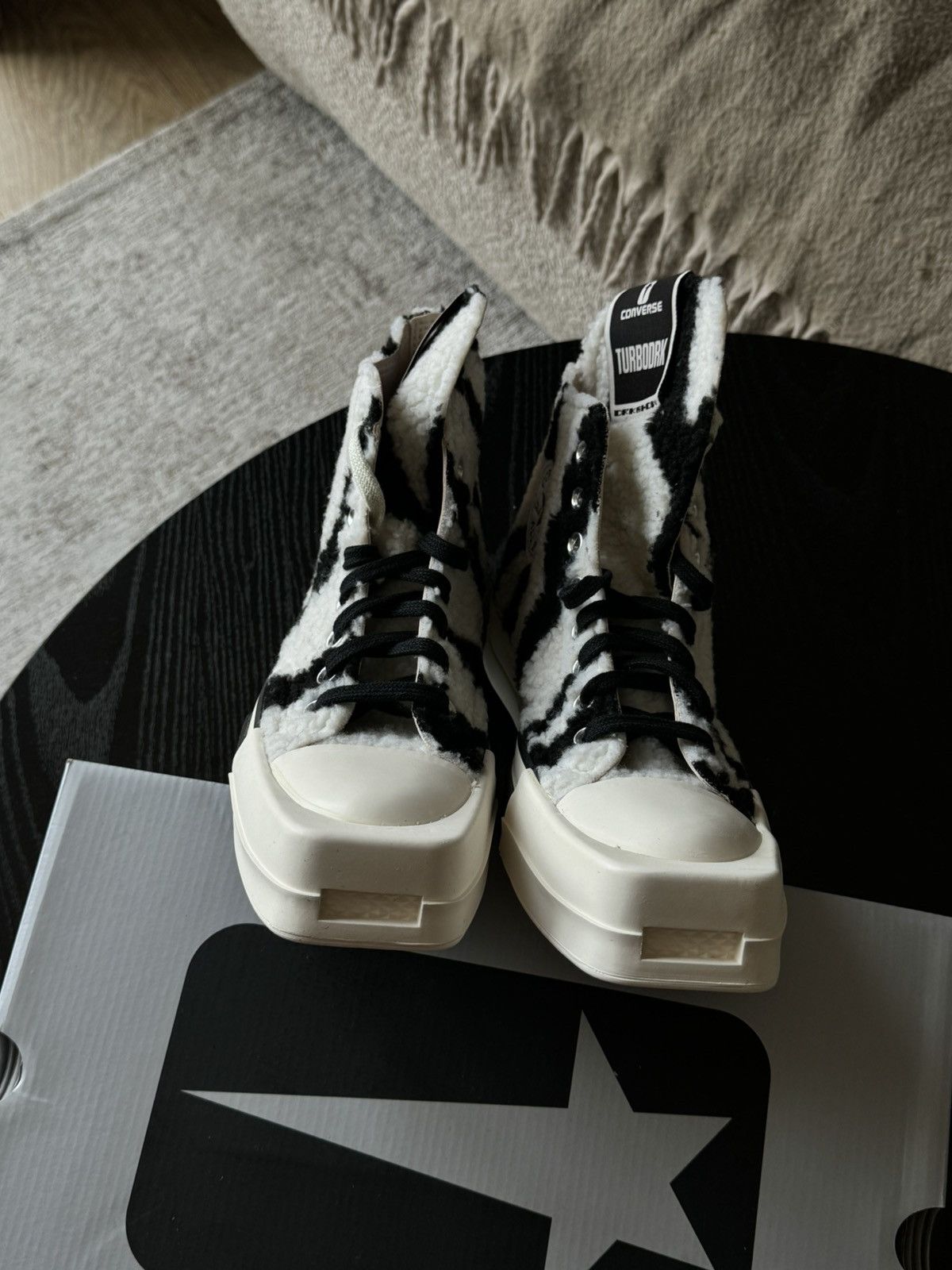 Converse × Rick Owens × Rick Owens Drkshdw RICK OWENS X CONVERSE 41 Size US 7.5 / EU 40-41 - 11 Thumbnail