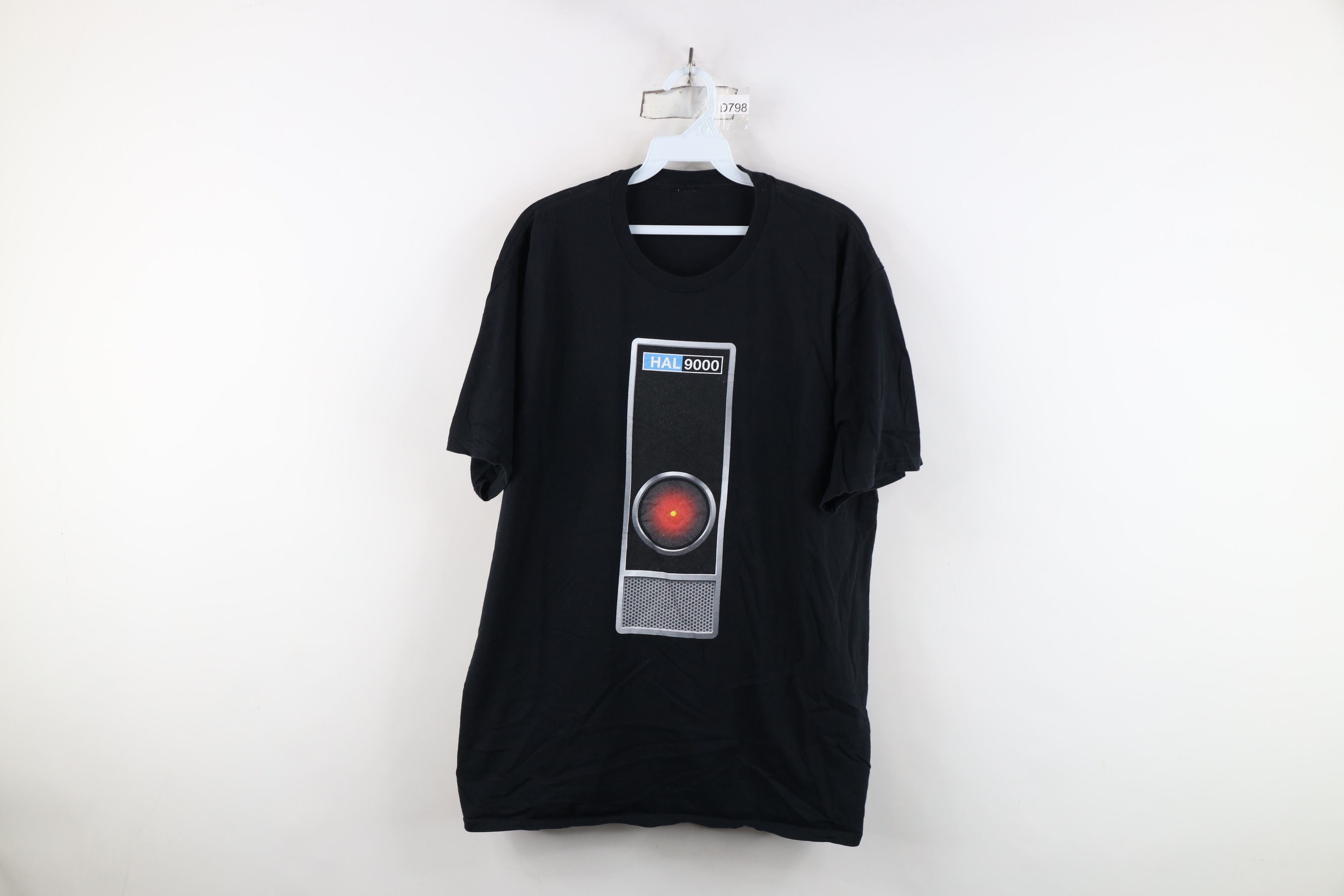 Vintage Vintage Hal 9000 2001 A Space Odyssey Movie T-Shirt Black Size US XL / EU 56 / 4 - 1 Thumbnail