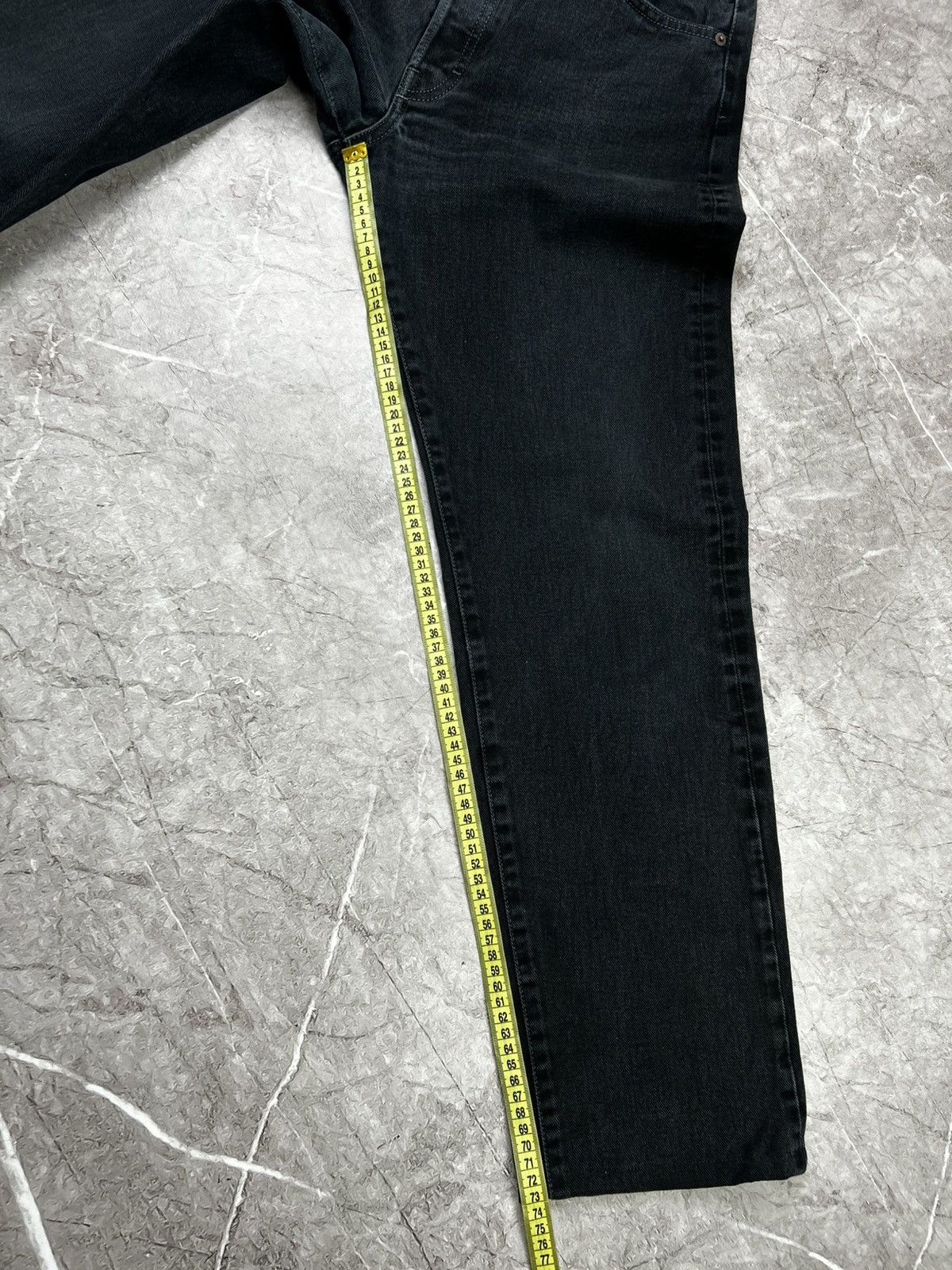 Diesel Pants Diesel Vintage Black Jeans Denim Luxury Y2k Baggy Fit Size US 30 / EU 46 - 5 Thumbnail