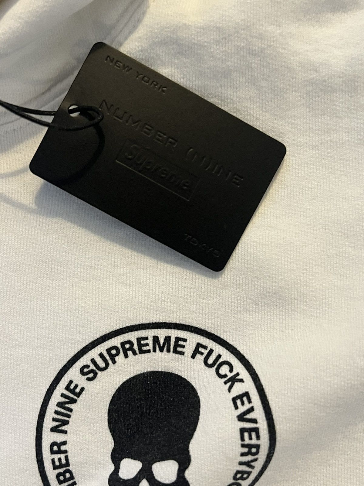 Number (N)ine × Supreme Supreme Number (N)ine Hooded Sweatshirt Size US M / EU 48-50 / 2 - 2 Thumbnail