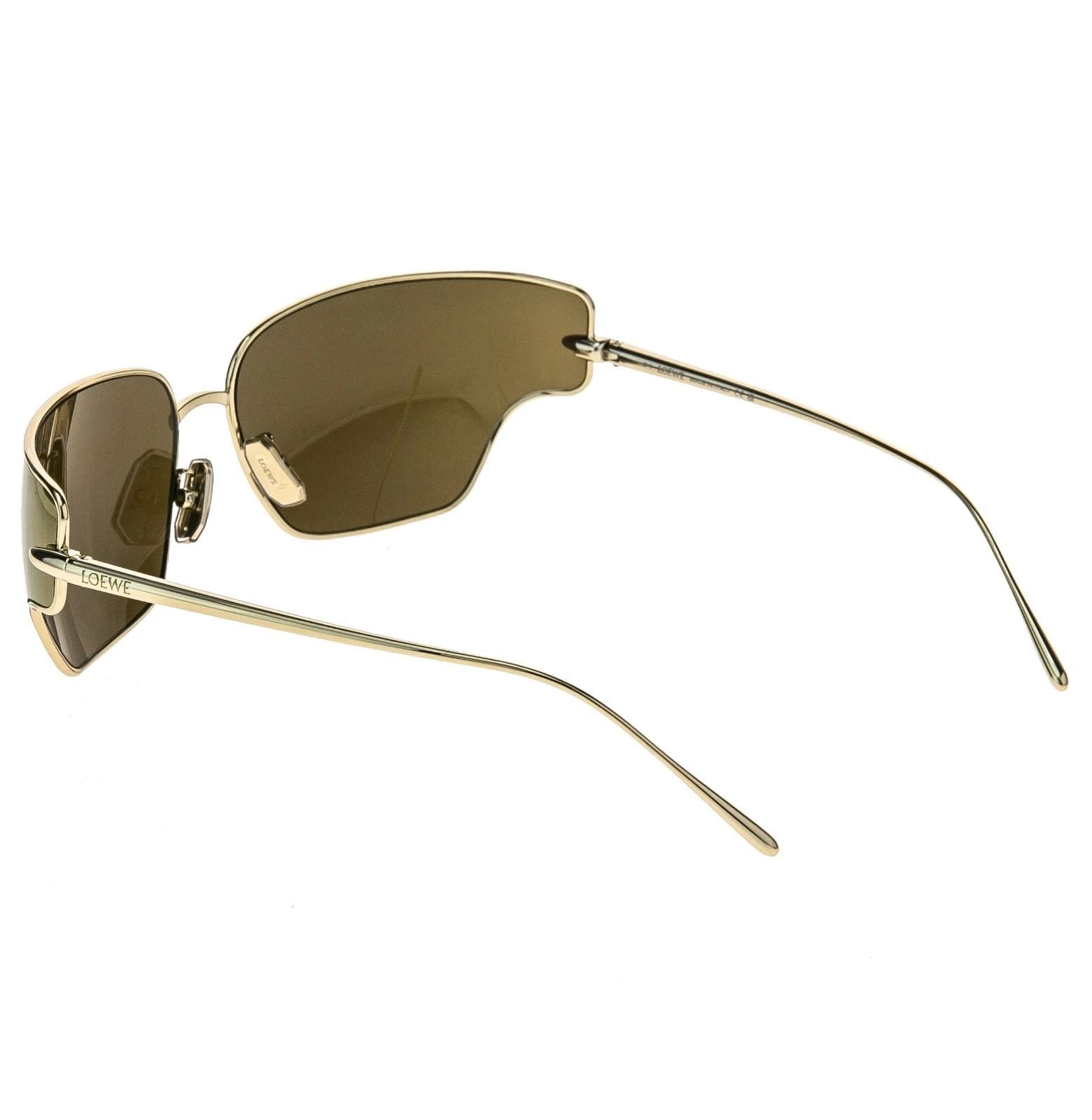 Loewe LOEWE LW40150U 40150 Metal SIGNATURE Mask Gold Sunglass Size ONE SIZE - 3 Thumbnail