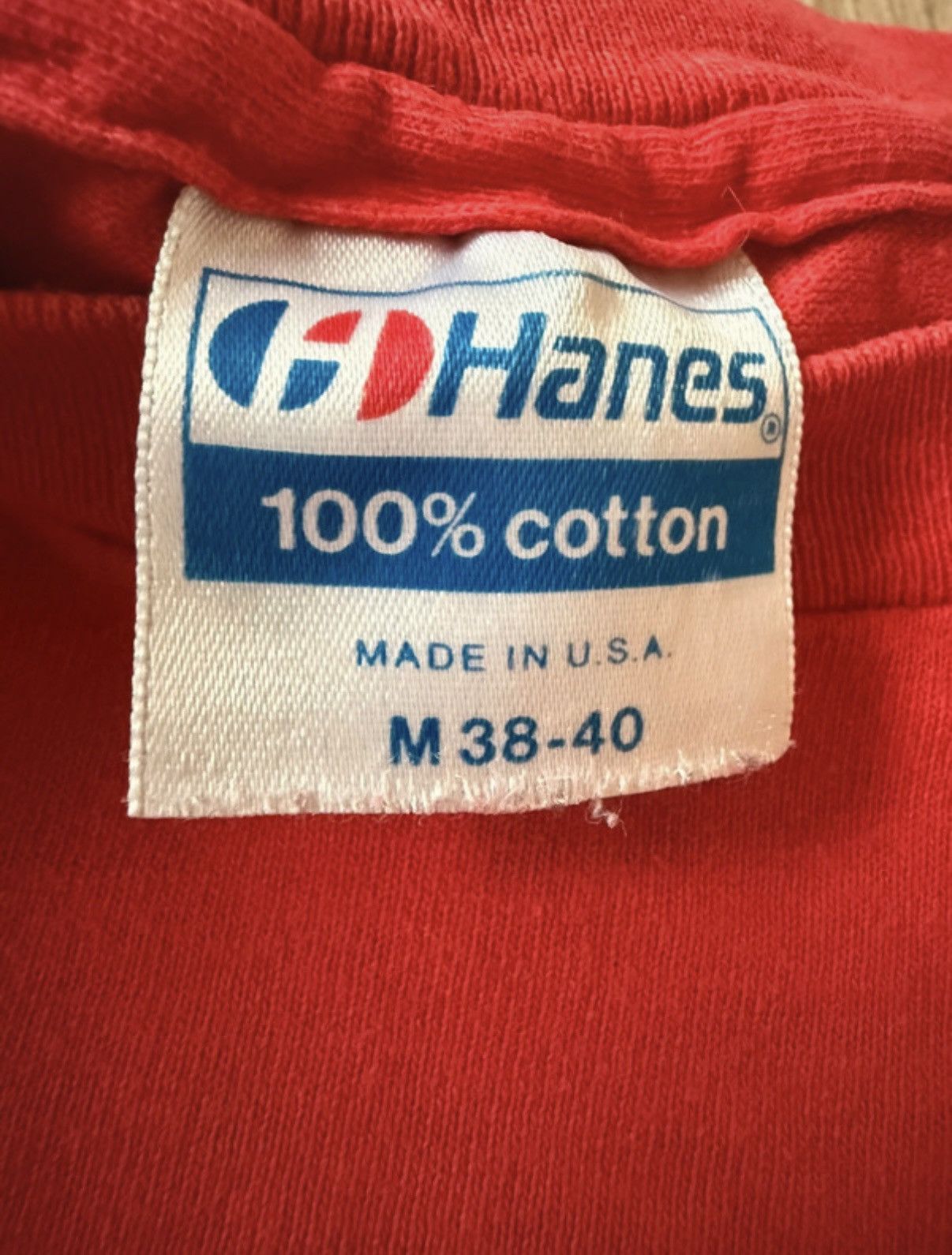 RUN DMC Vintage 80s RUN DMC NYC Hanes Made in USA Single Stitch Tee Size US S / EU 44-46 / 1 - 4 Thumbnail