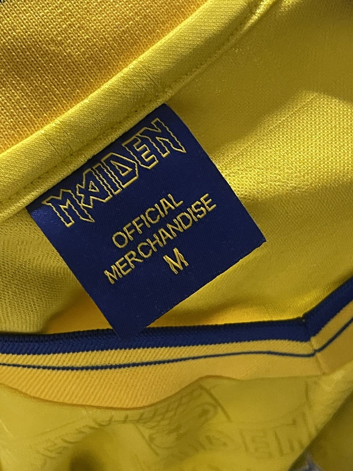 Band Tees × Vintage Vintage y2k Iron Maiden Jersey Size US M / EU 48-50 / 2 - 5 Thumbnail