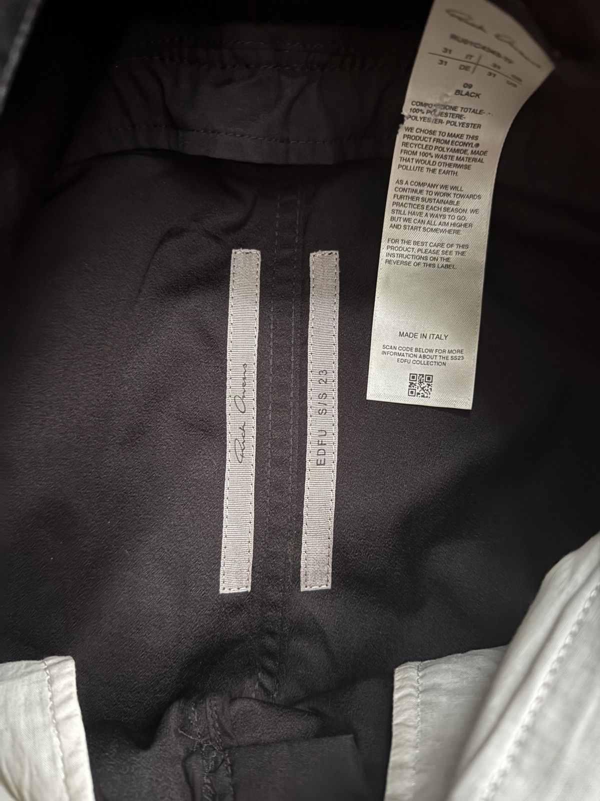 Rick Owens Rick Owens Bolan Zip Pants Size US 31 - 6 Thumbnail