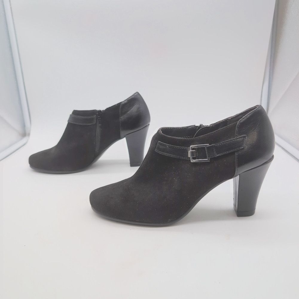 Other AEROSOLES Black Sz 7.5 Heeled Boots with Sophisticated Desi Size US 7.5 / IT 37.5 - 4 Thumbnail