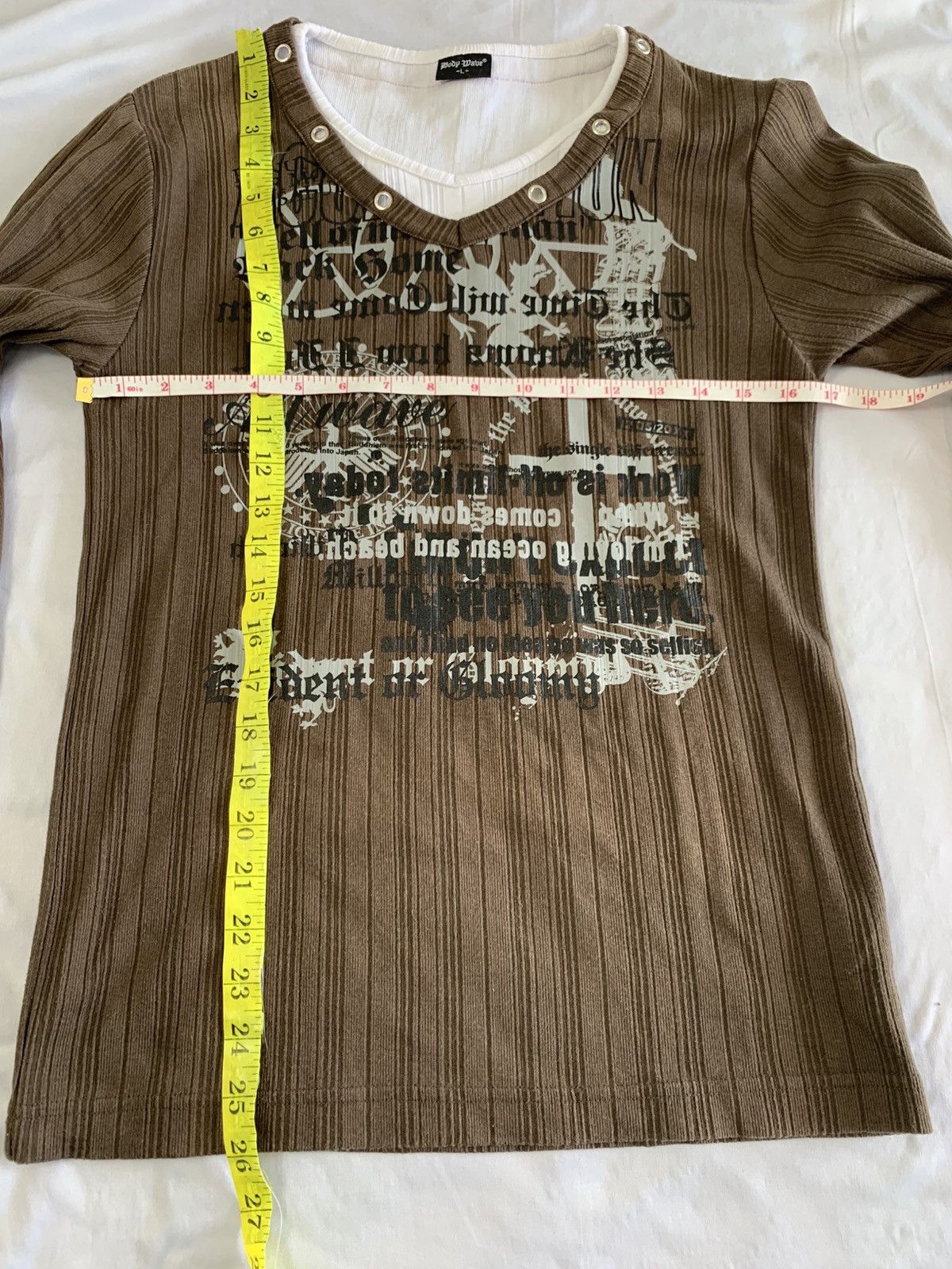 Japanese Brand Lgb style japanese brand poem longsleeve t-shirt Size US L / EU 52-54 / 3 - 5 Thumbnail