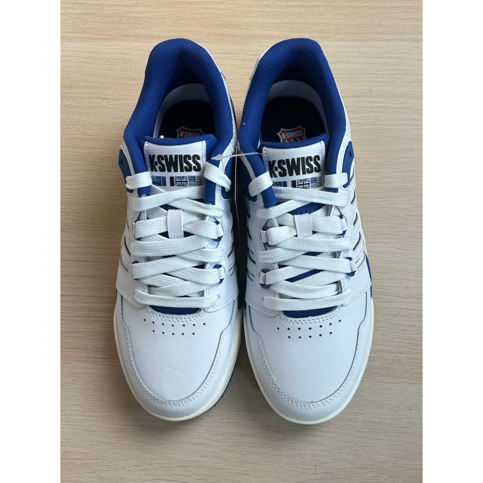 K-Swiss K-SWISS Si-18 International White Sneaker Size 8M - NEW Size US 7.5 / EU 40-41 - 2 Thumbnail