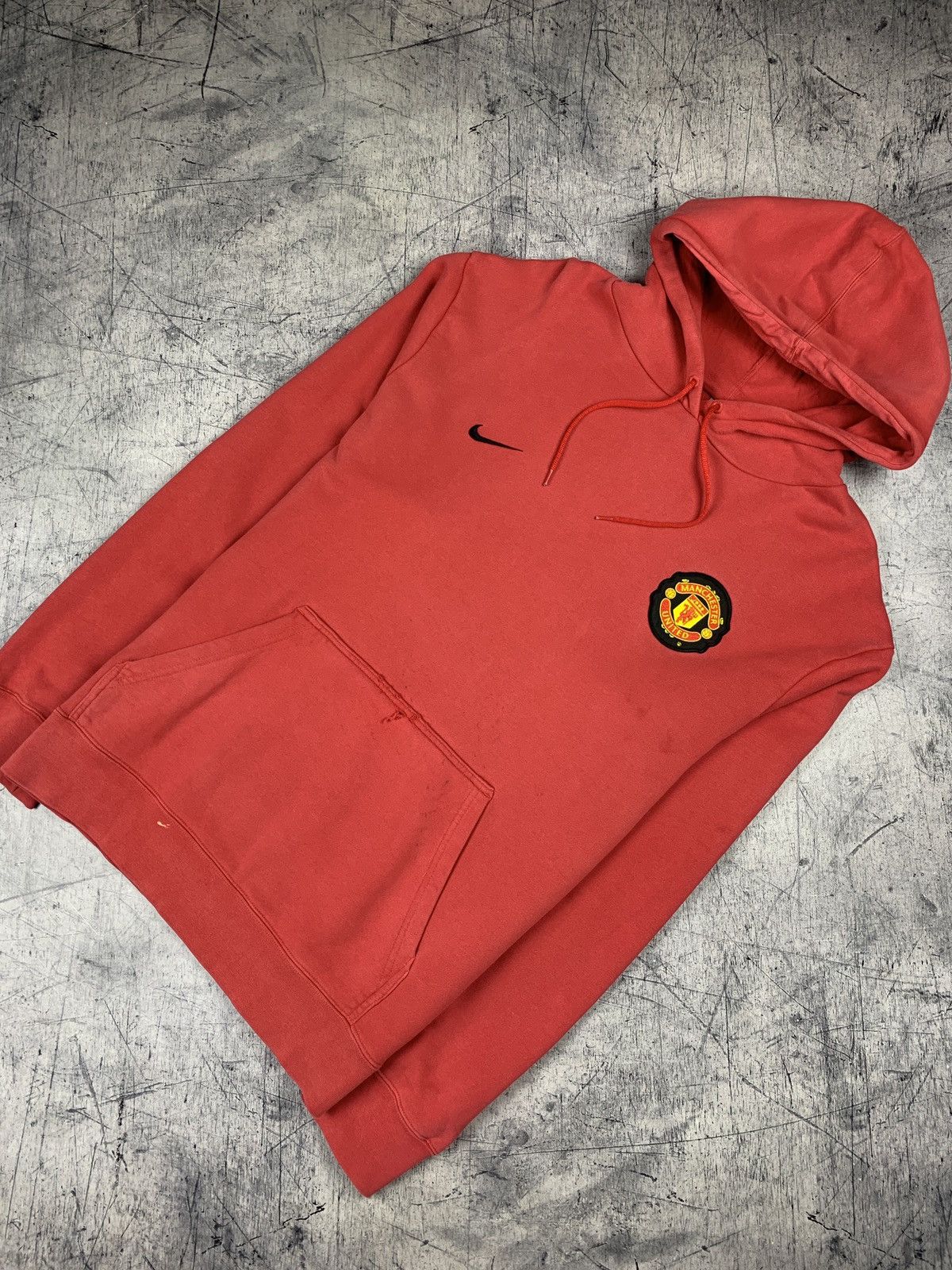 Nike Vintage Y2K Nike Manchester Soccer Football Hoodie Swoosh Size US XL / EU 56 / 4 - 1 Thumbnail