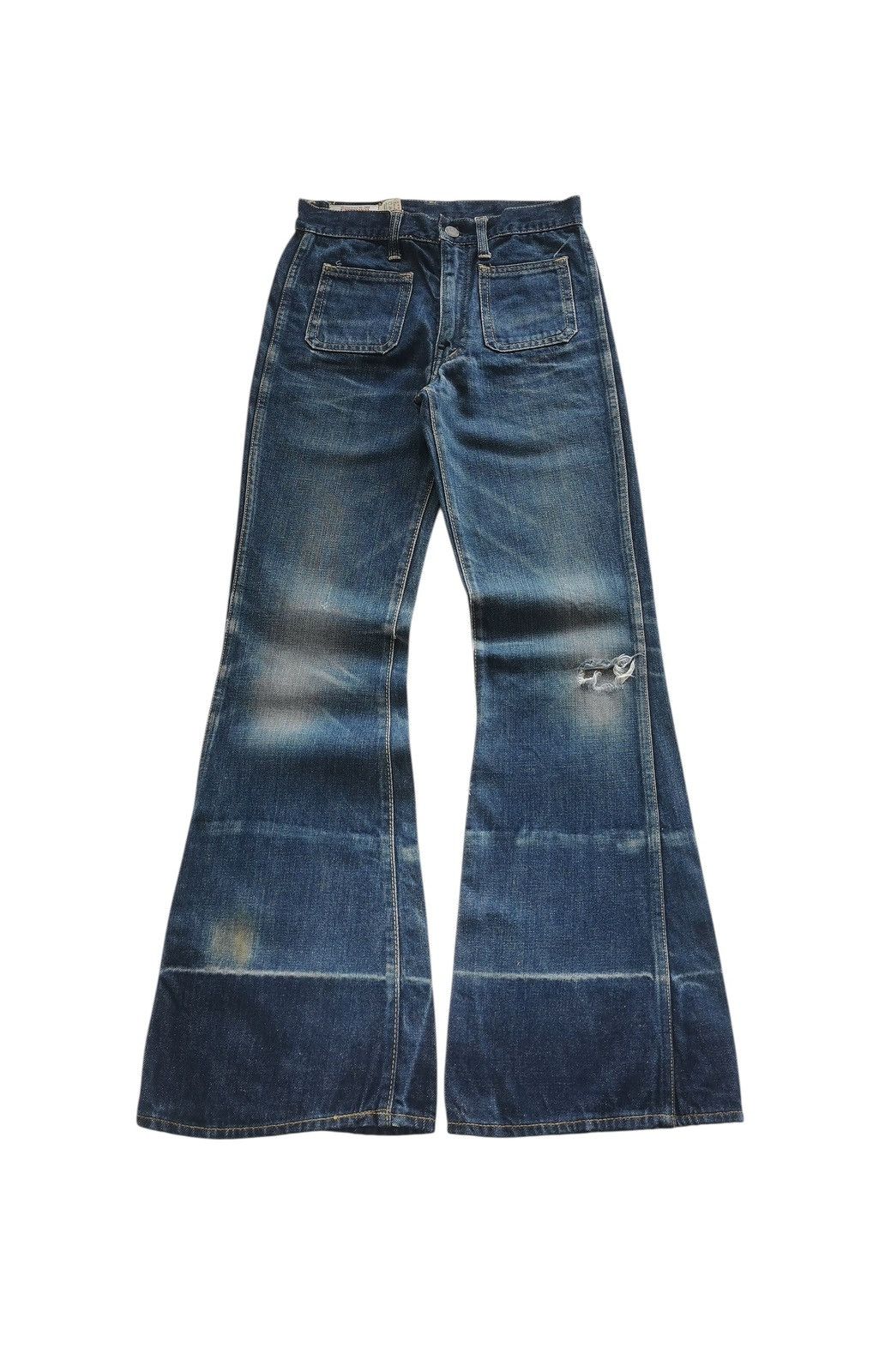 Big John Vintage Bell Bottom Jeans Size US 26 / EU 42 - 1 Thumbnail