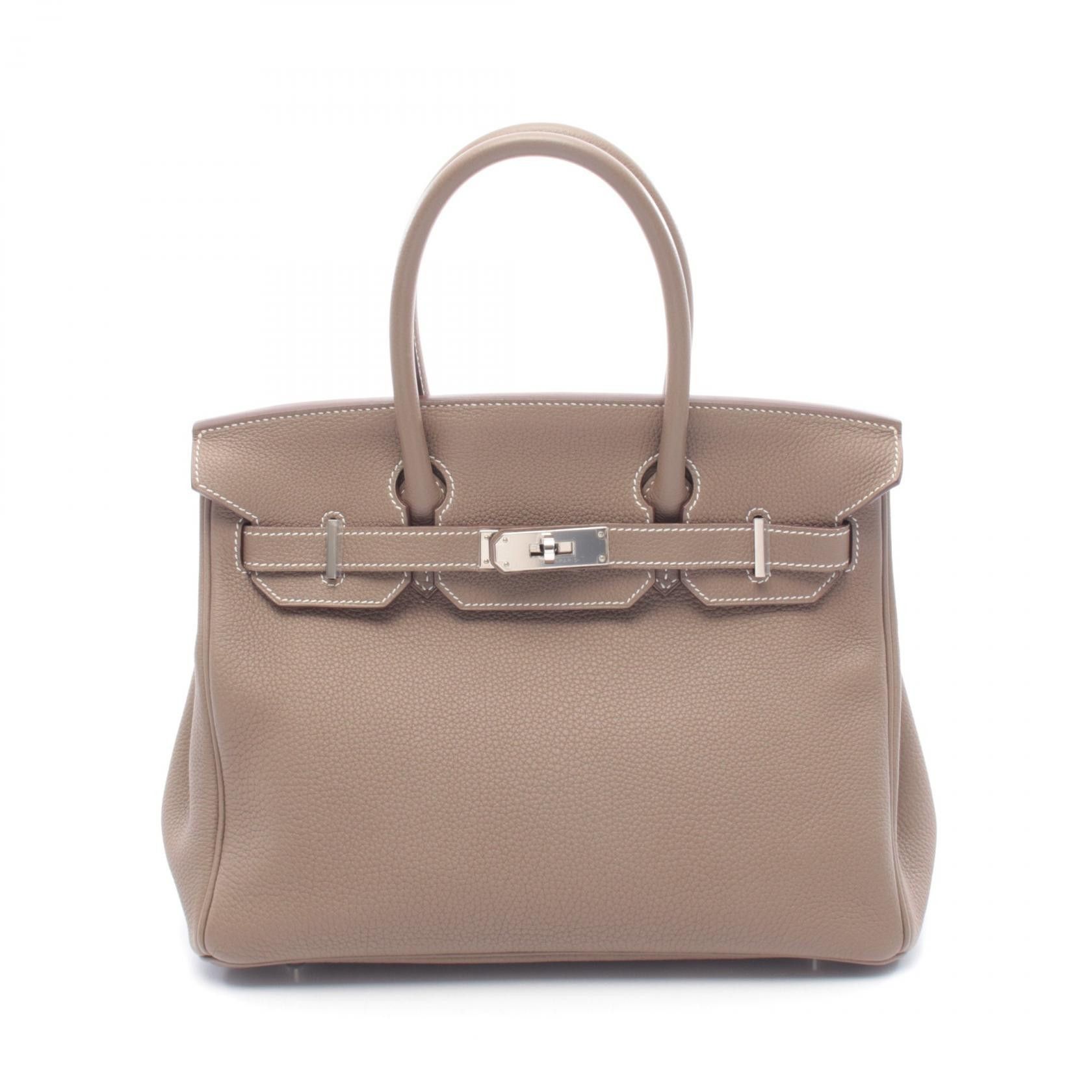 Hermes Hermes Hermes Birkin30 Togo Leather Handbag A DUTY FREE for USA Size ONE SIZE - 1 Thumbnail