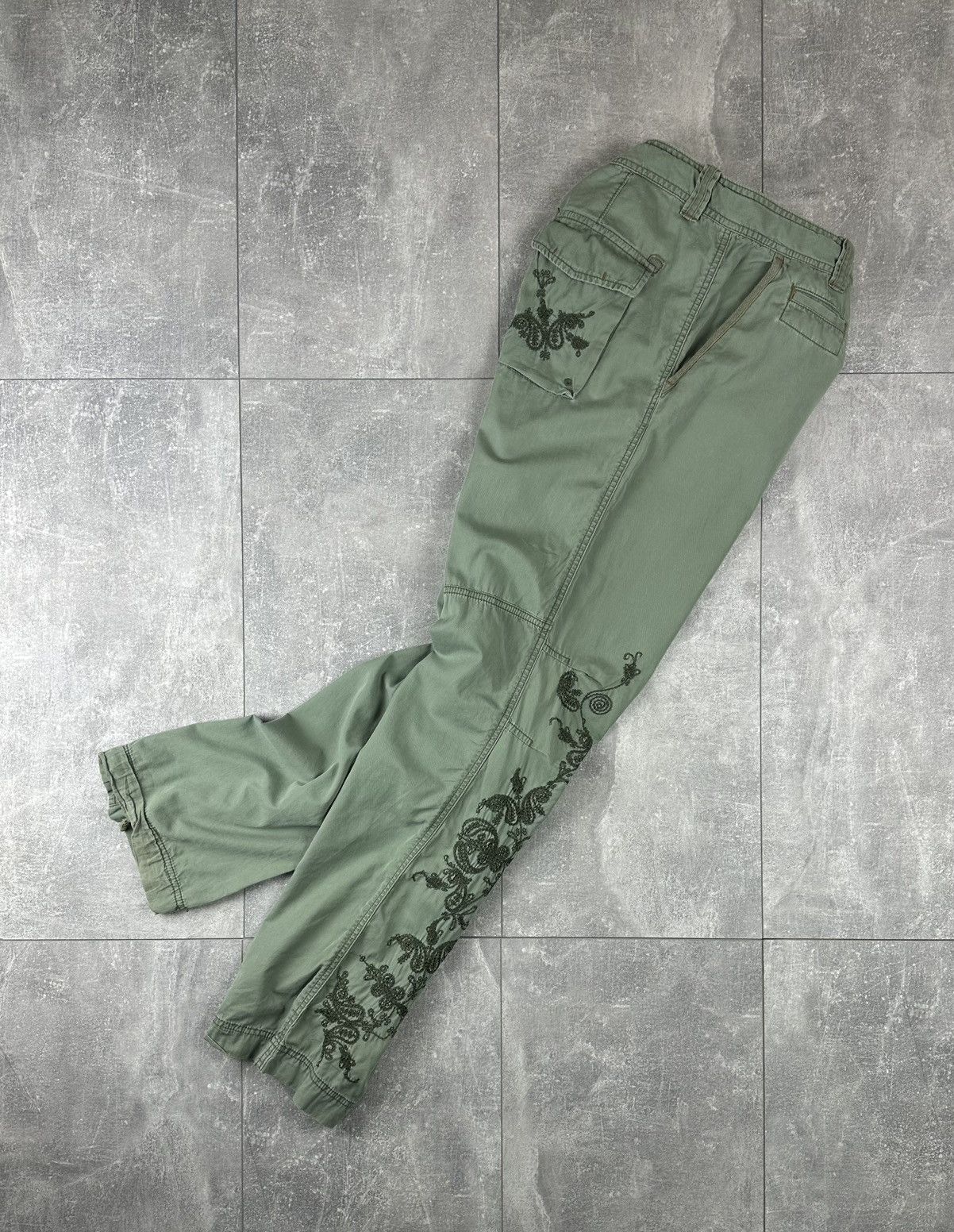 Polo Ralph Lauren Women’s Polo Jeans Company Ralph Lauren Baggy Vintage Pants Size 32" / US 10 / IT 46 - 2 Thumbnail