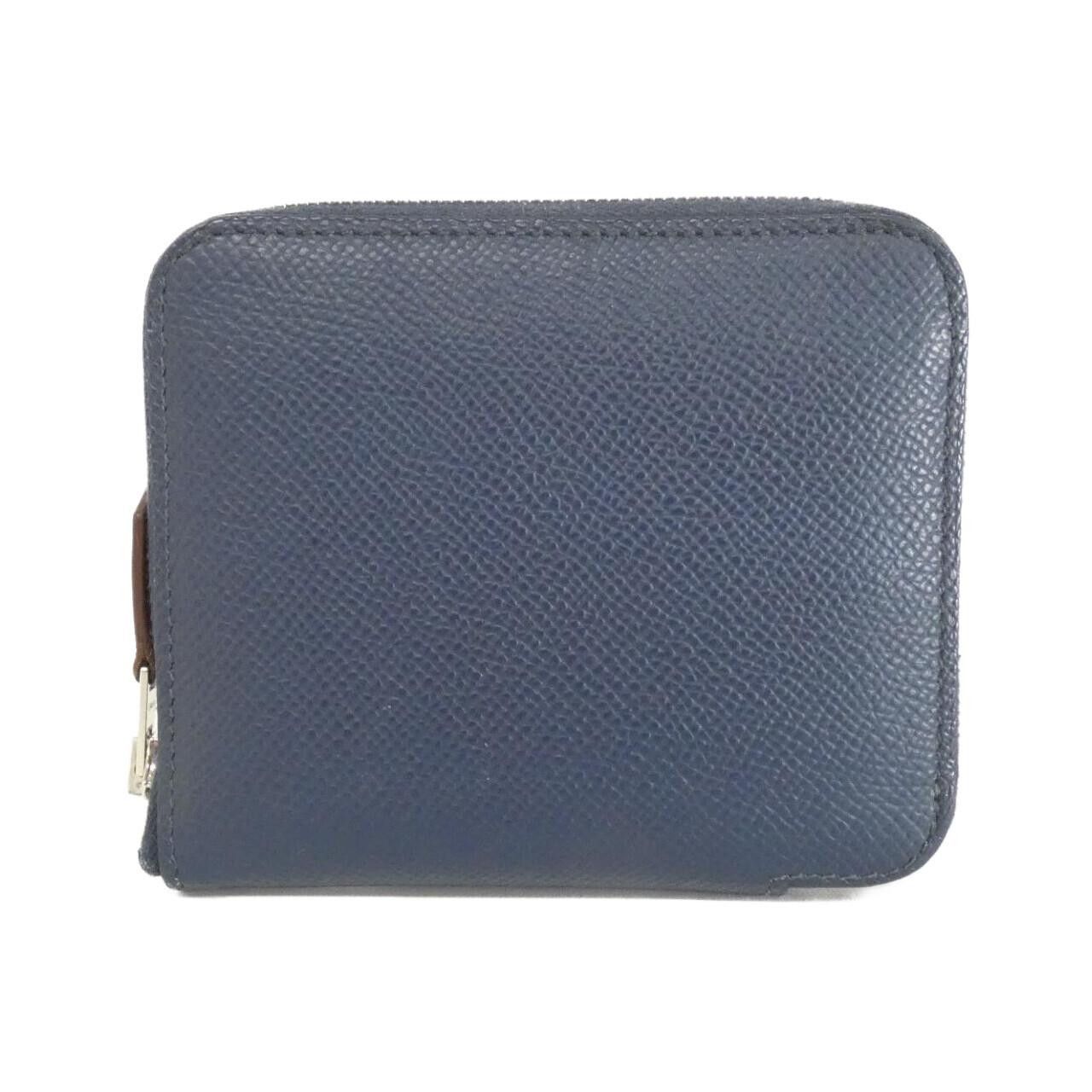 Hermes Hermes Hermes WILD Silk In Compact Leather Silk Wallet Leather Short Wallet B DUTY FREE for USA Size ONE SIZE - 1 Thumbnail