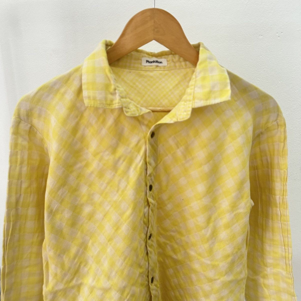 Homme Plisse Issey Miyake Plantation Checkered Button Up Size M / US 6-8 / IT 42-44 - 2 Thumbnail